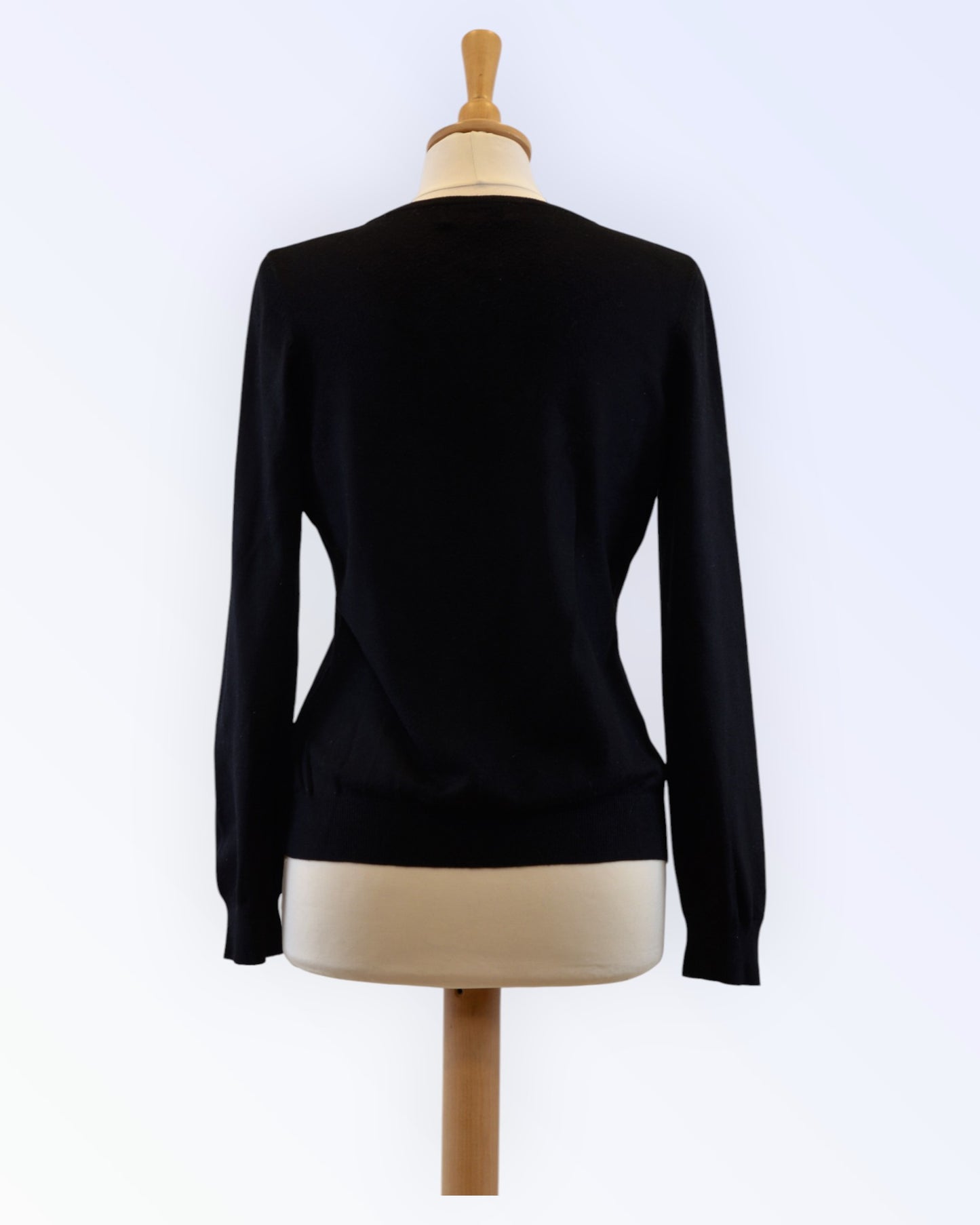 MariPhilippe black knitwear