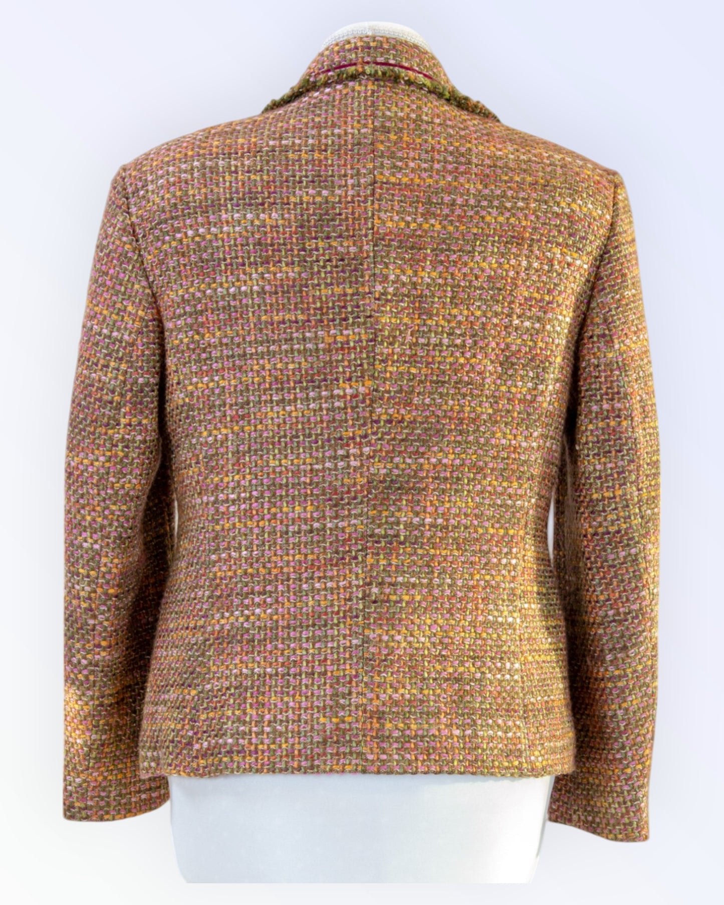 Leara Fashion mitmevärvilisest kangast jakk