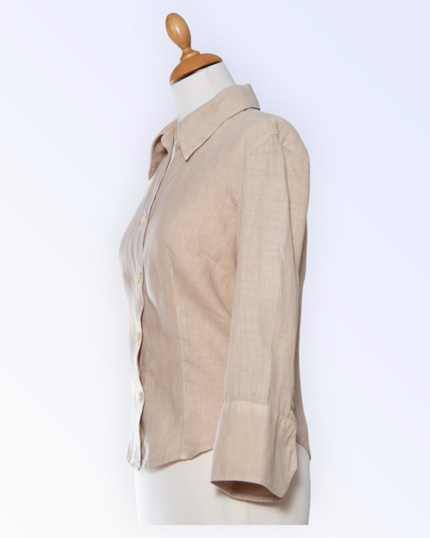 Trussardi Sport beež linane pluus