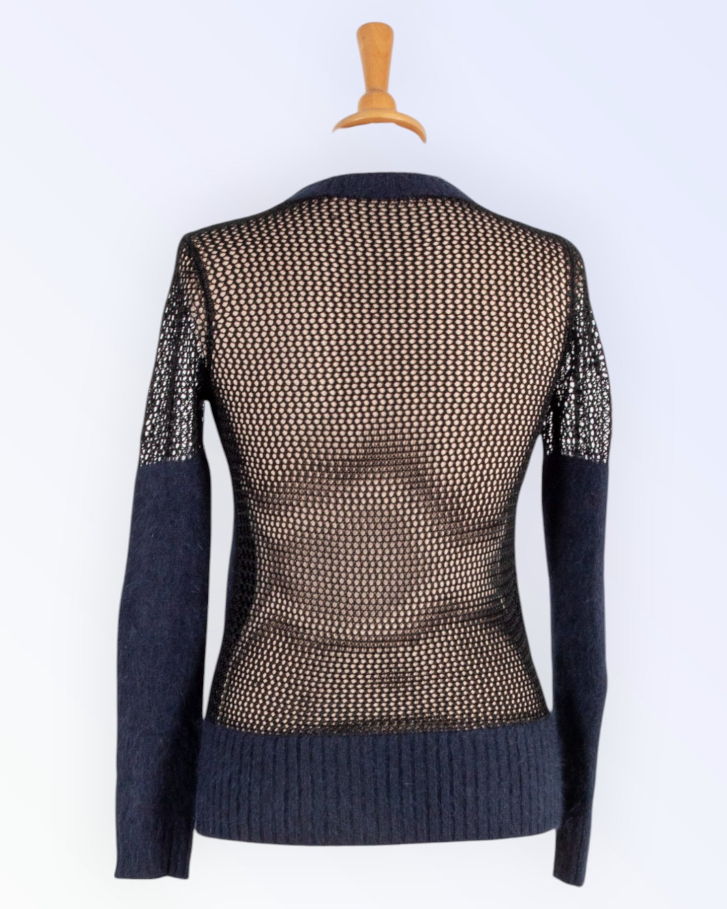 Allsaints tumesinine sviiter