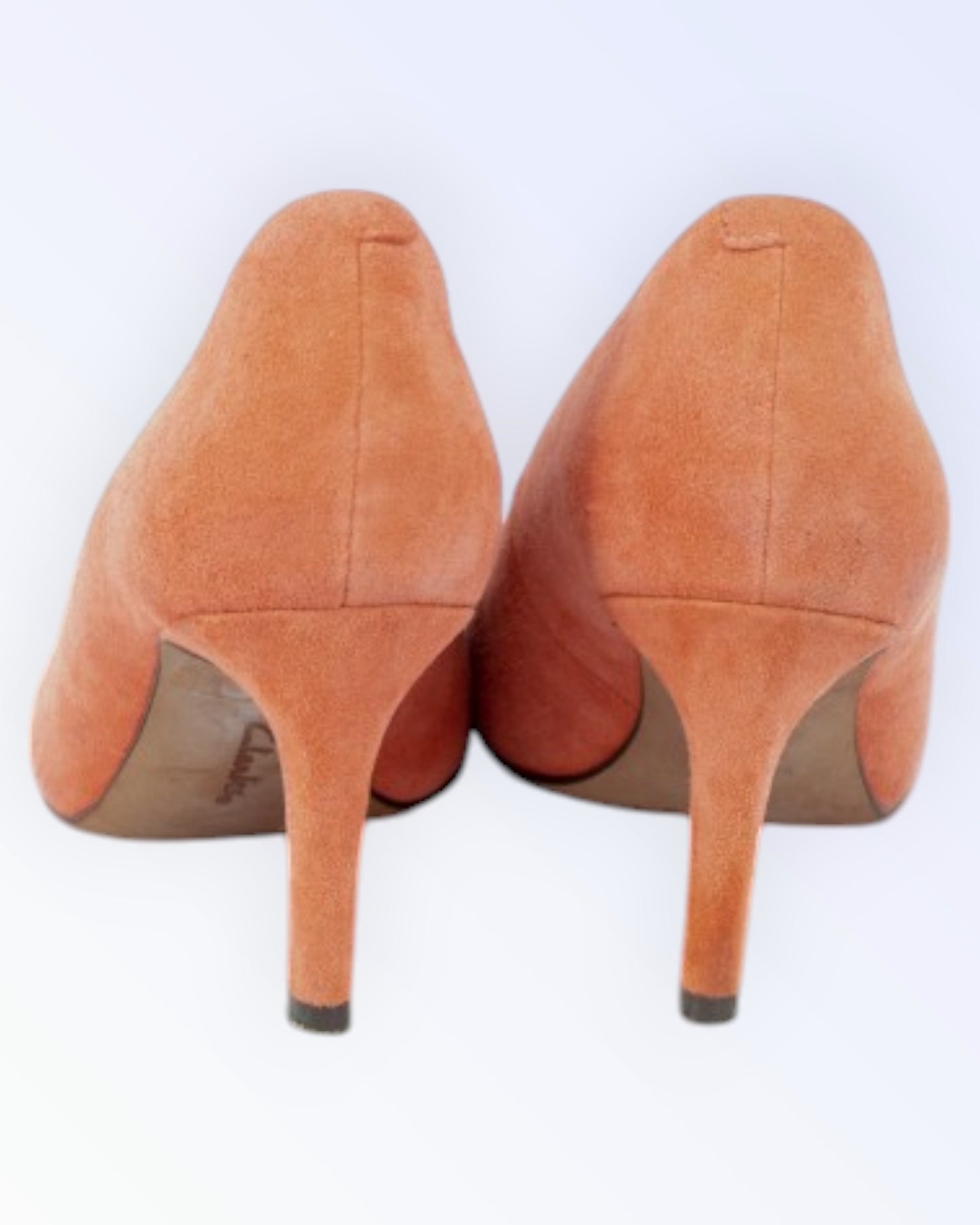 Clarks peach shoes