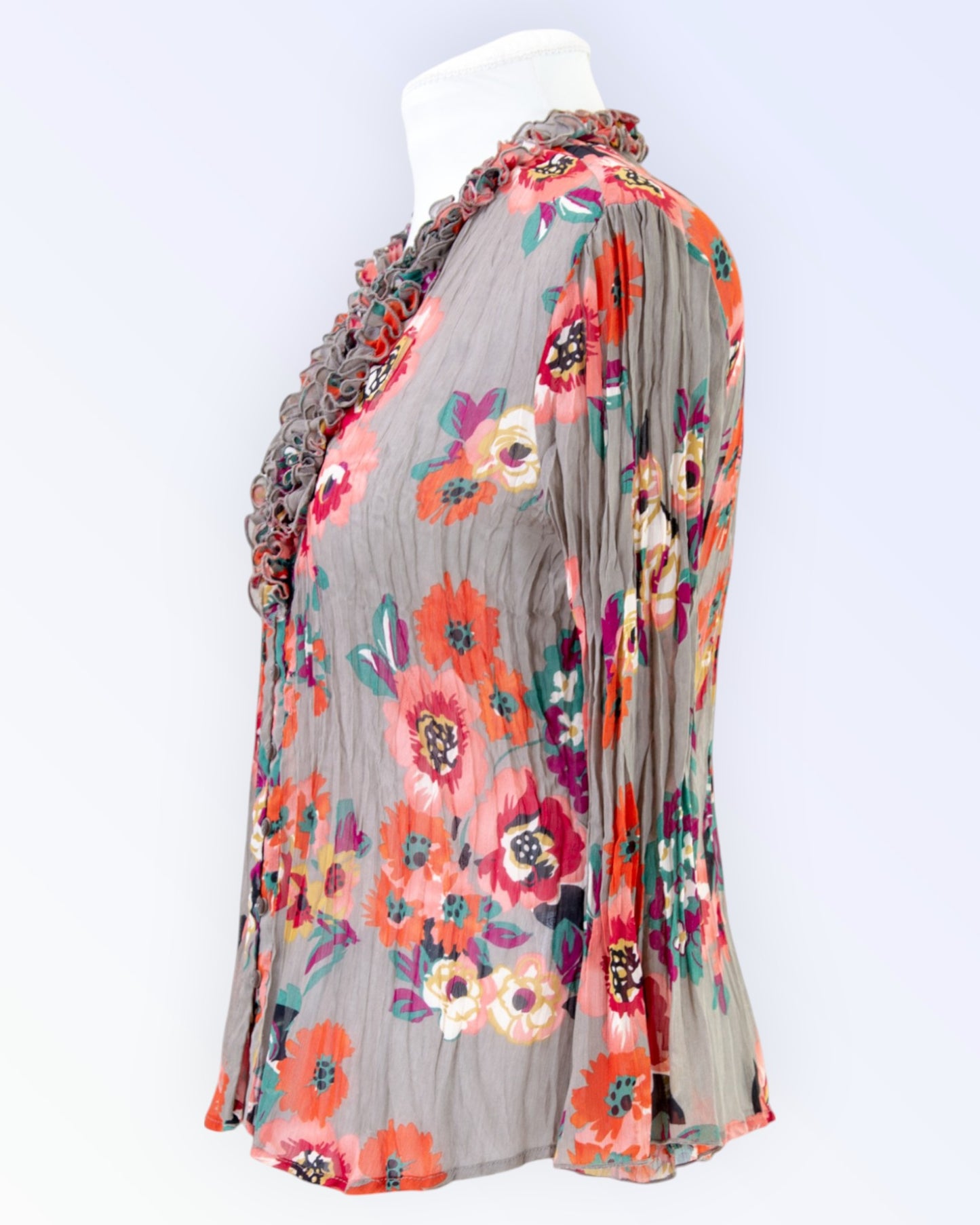 Kriss Sweden floral blouse