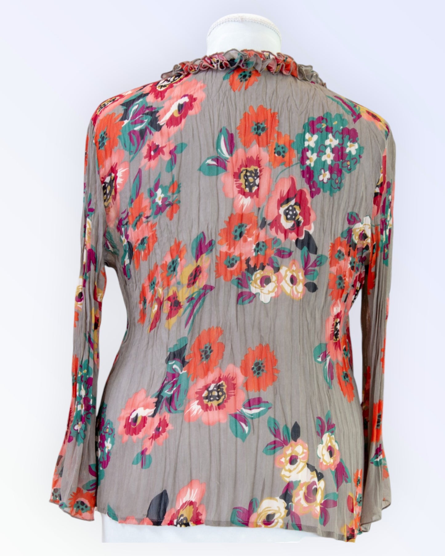 Kriss Sweden floral blouse