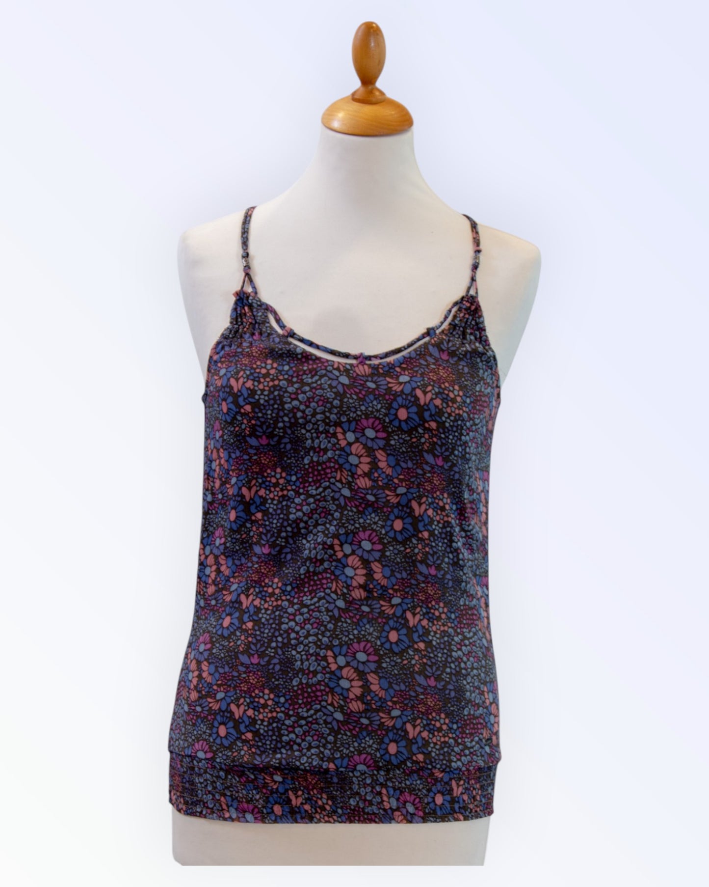 Cordon Jeans lillemustrilisest trikotaažist top