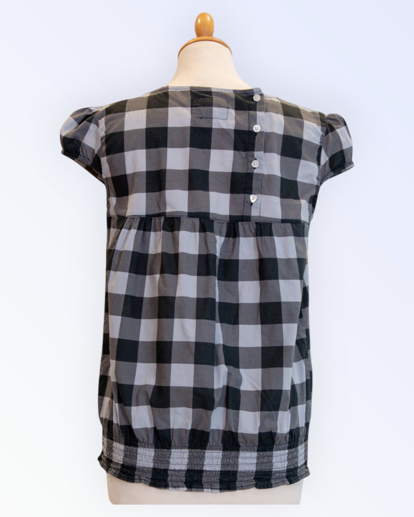 Mustang plaid summer blouse