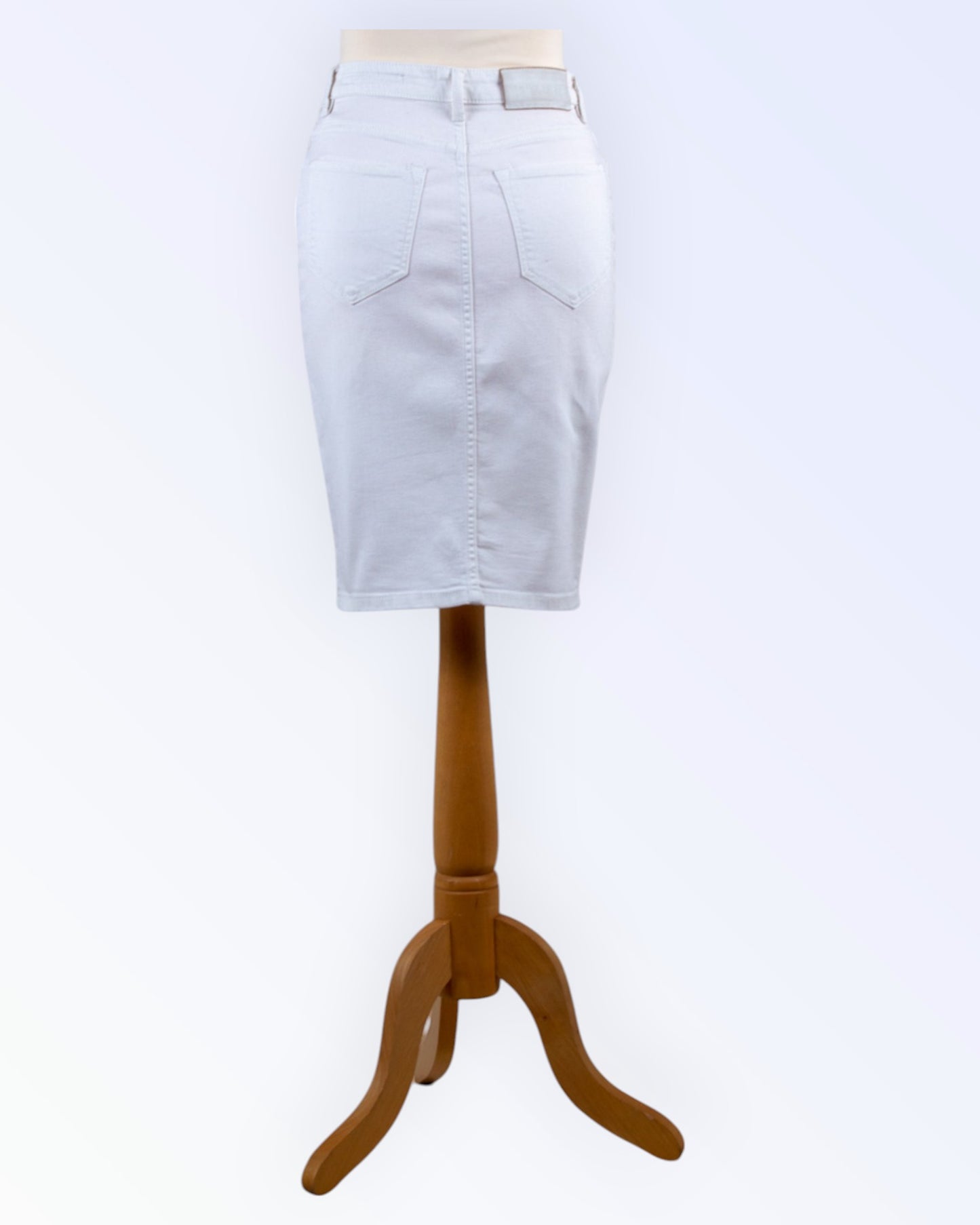AllSaints valge teksaseelik