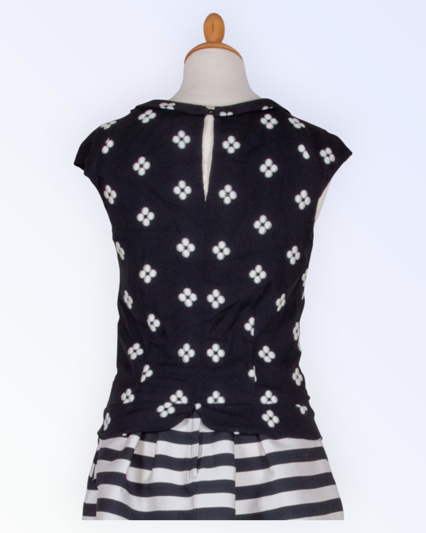 Black and white top