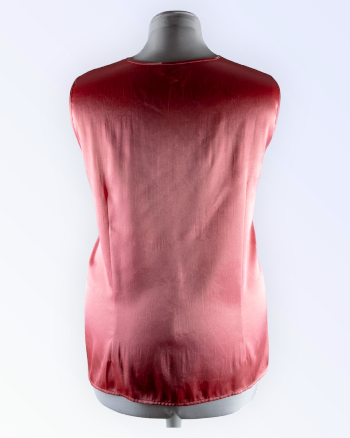 Hermann Lange coral pink top