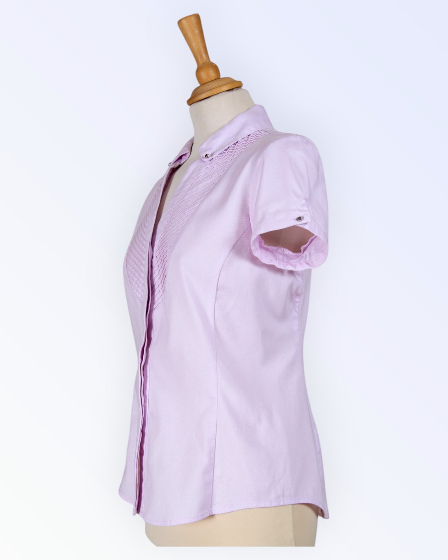 Light pink cotton blouse