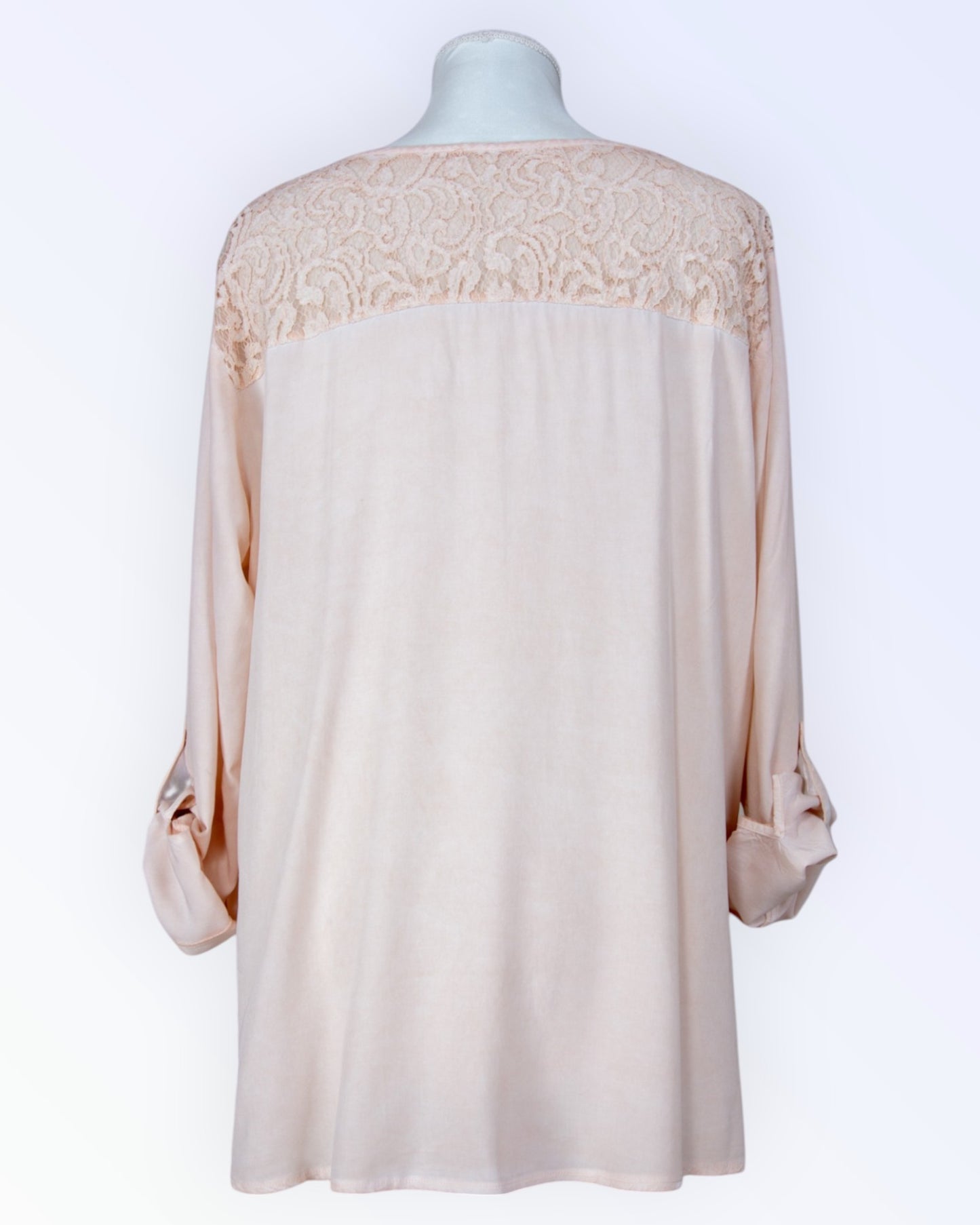 Bonita light pink blouse