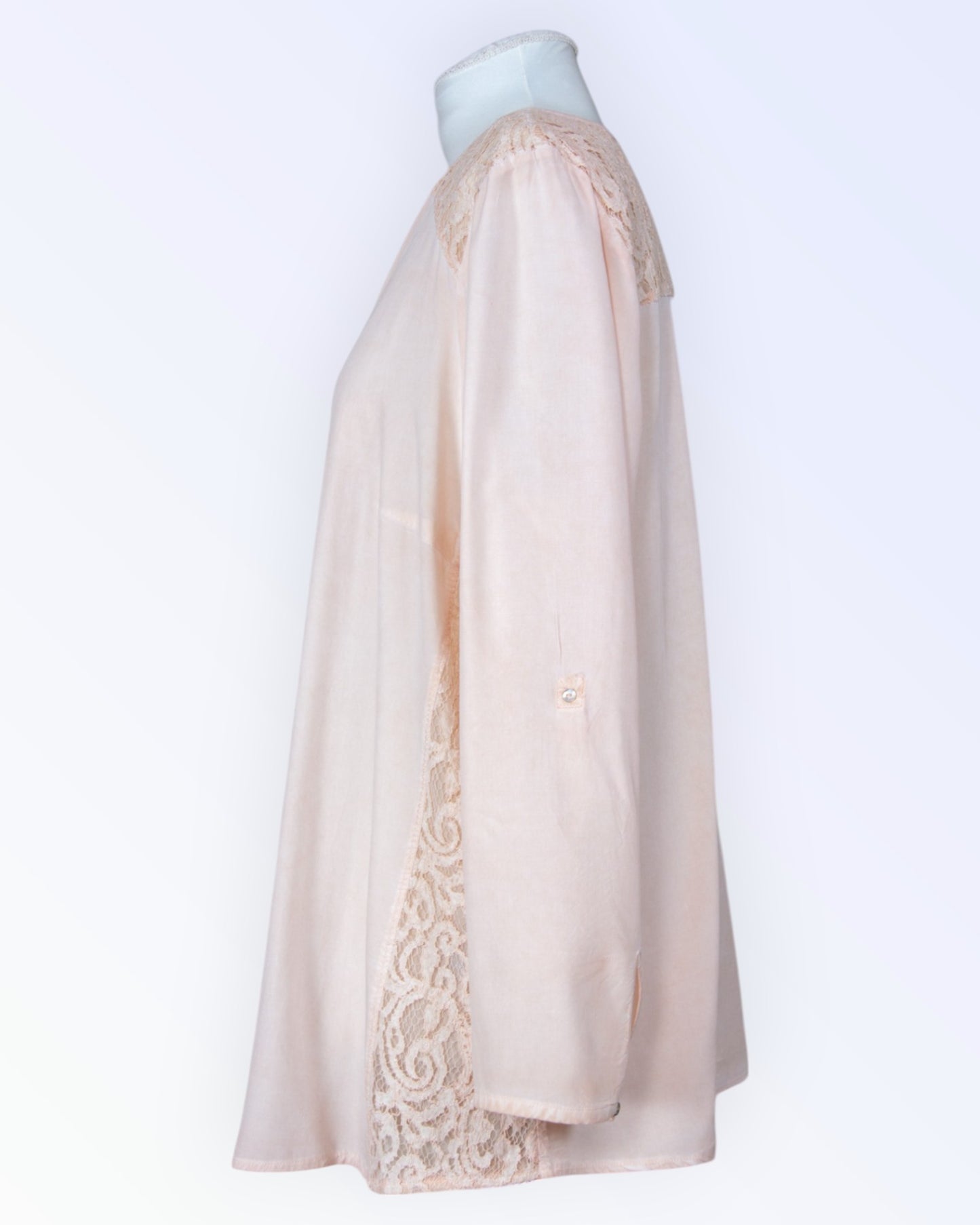 Bonita light pink blouse