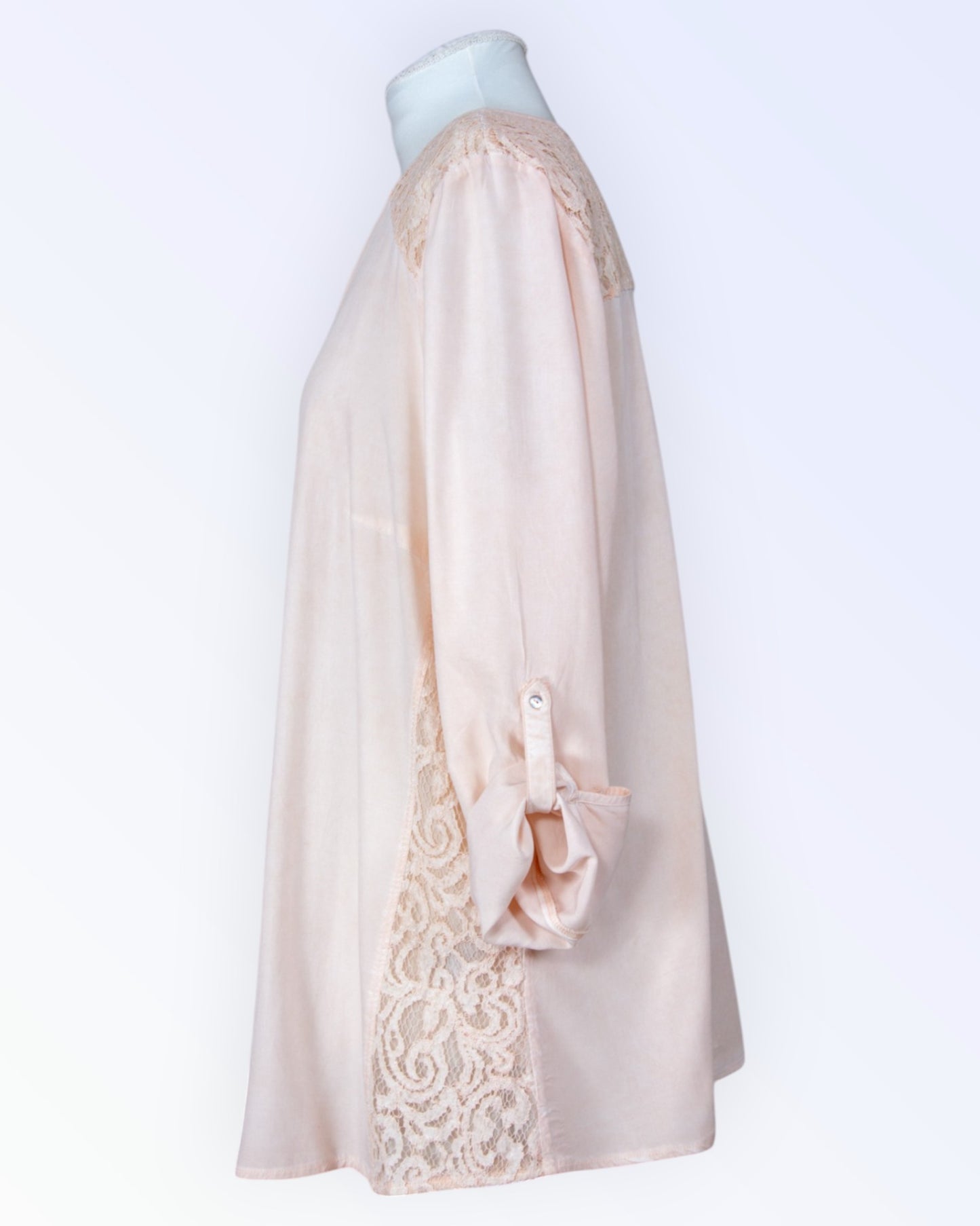 Bonita light pink blouse