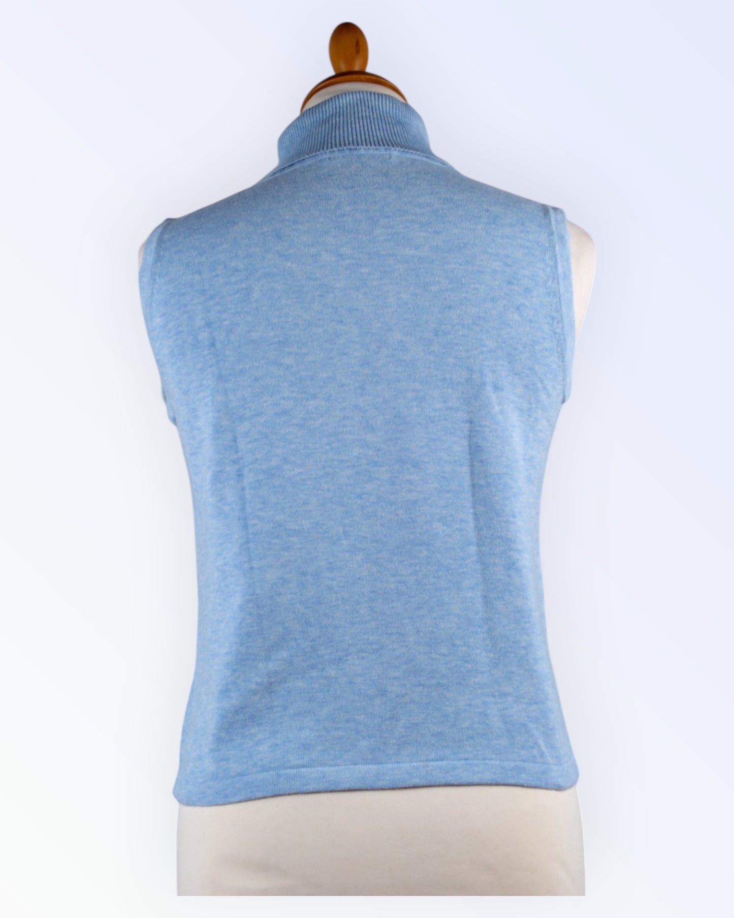 Sand light blue top