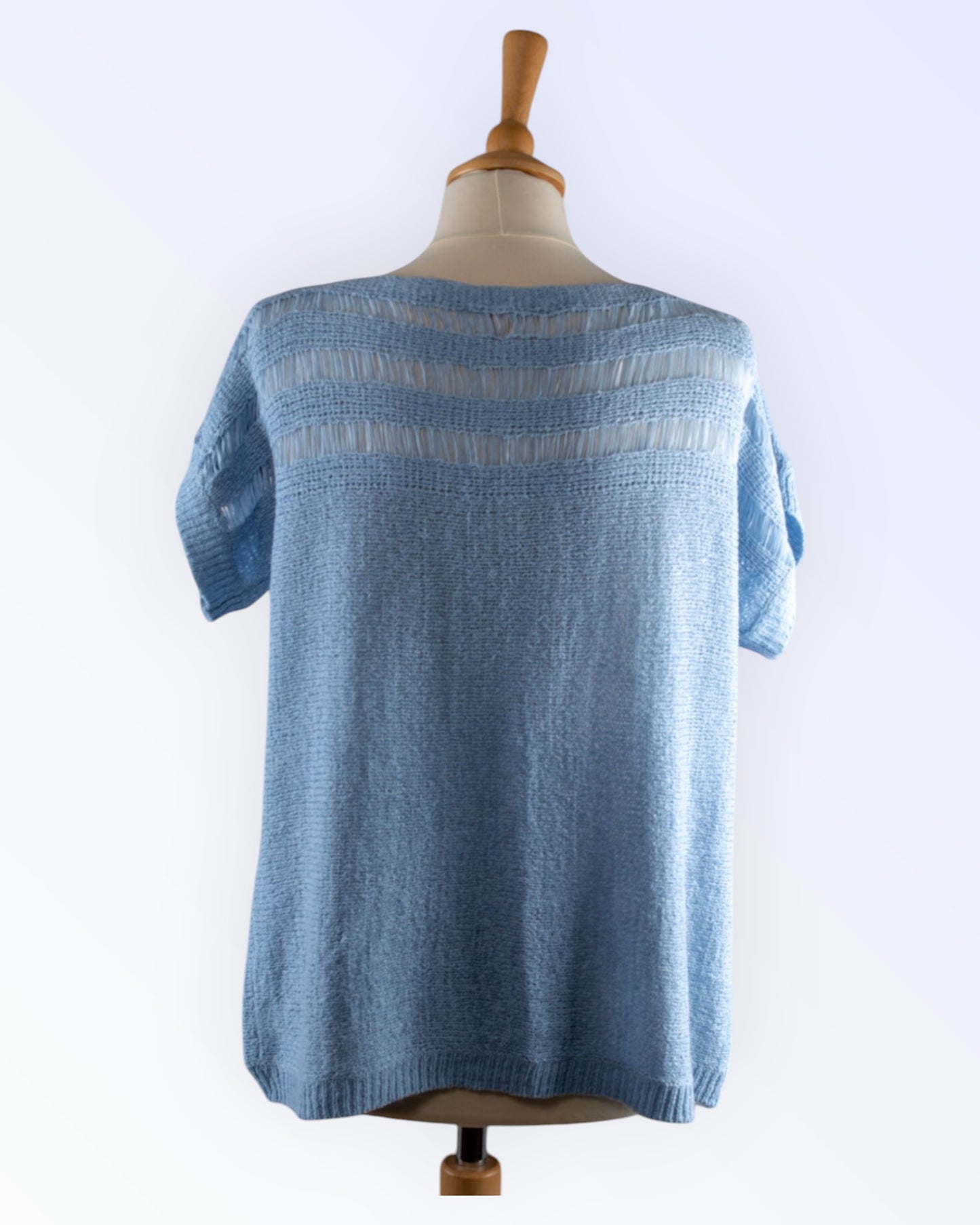 Imitz light blue knitwear