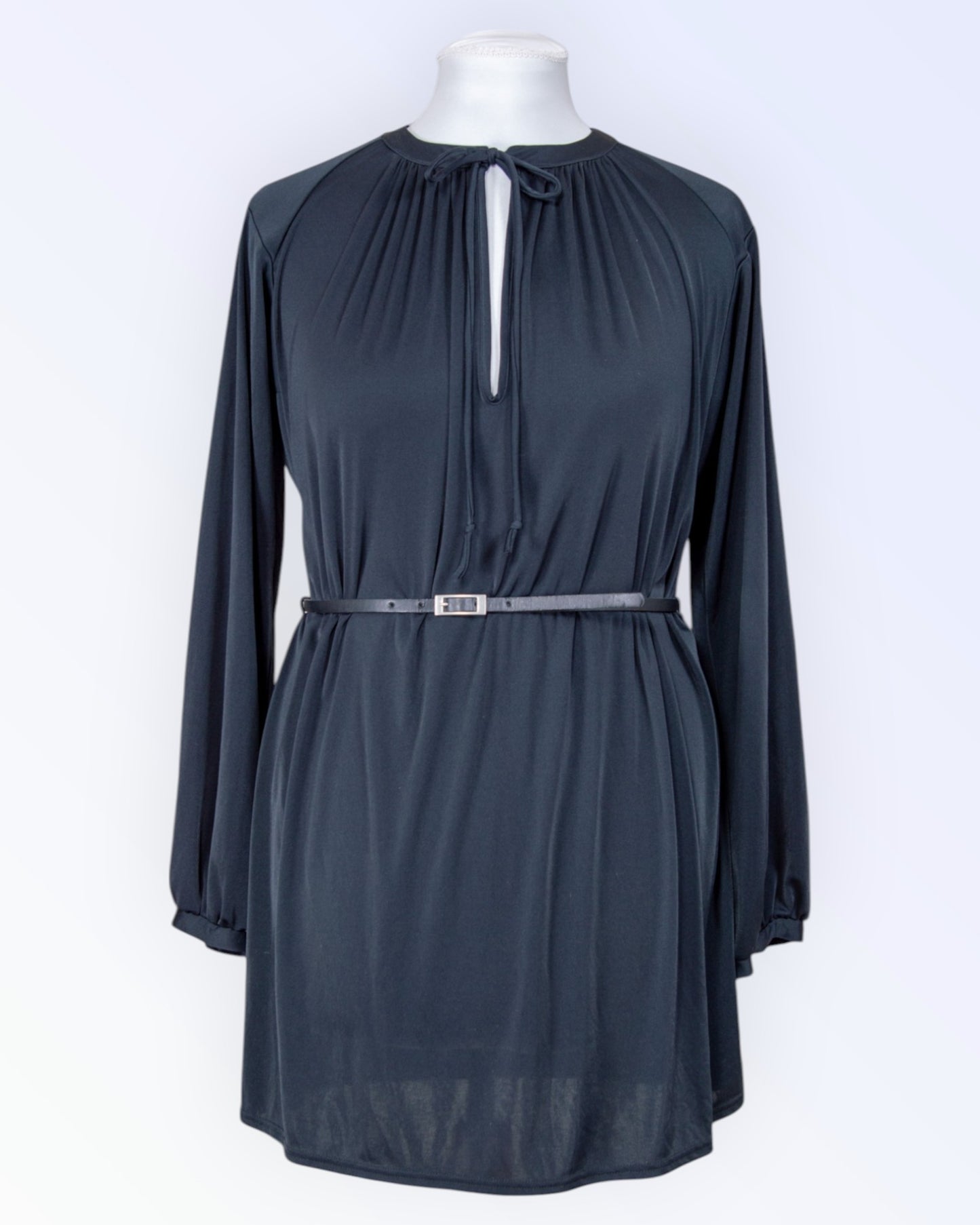 Furstenberg black knit tunic