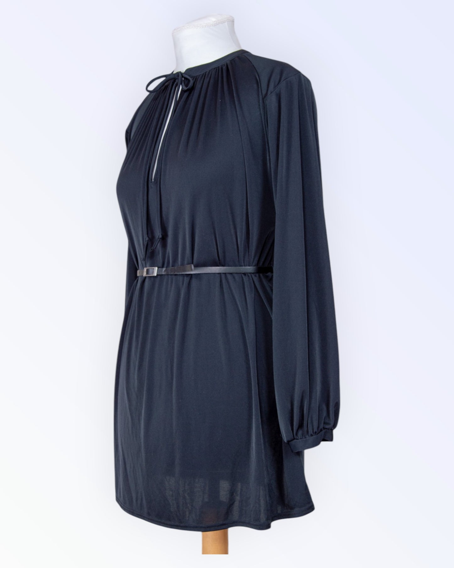 Furstenberg black knit tunic