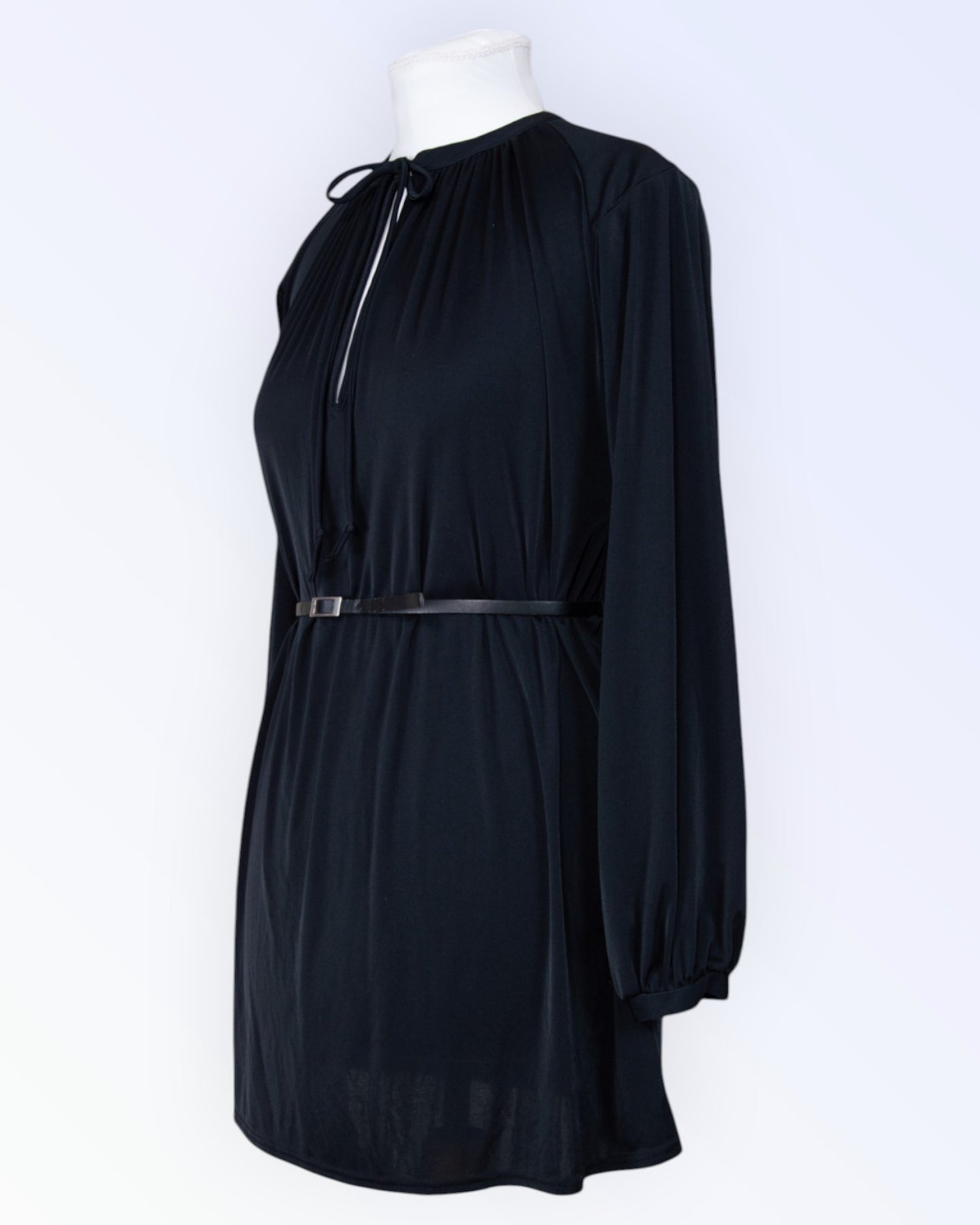 Furstenberg black knit tunic