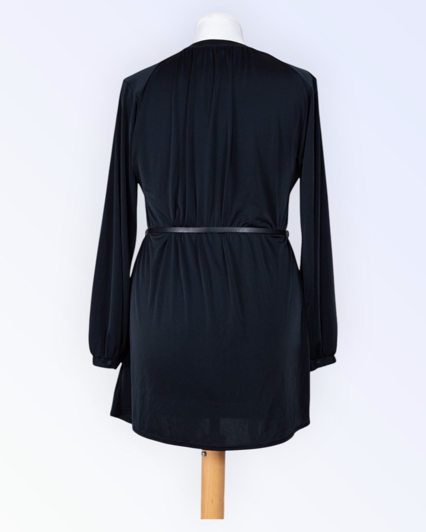 Furstenberg black knit tunic