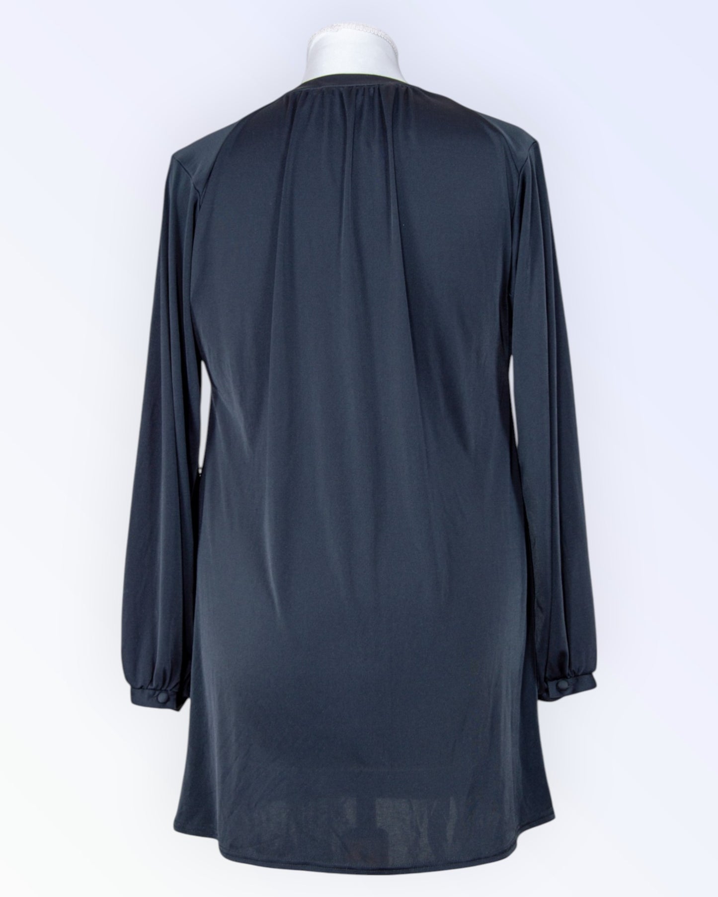 Furstenberg black knit tunic