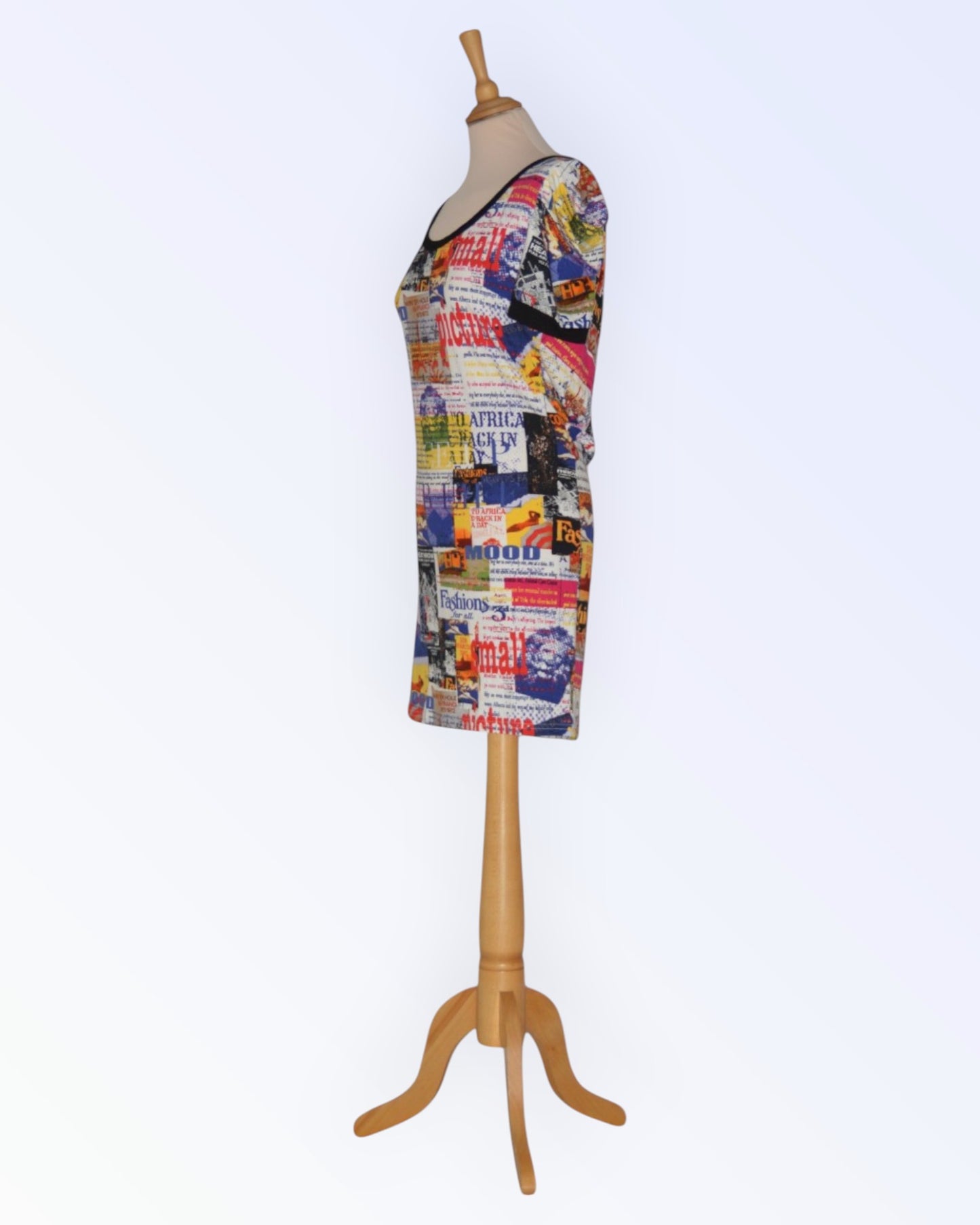 Cinema Donna colorful knit dress