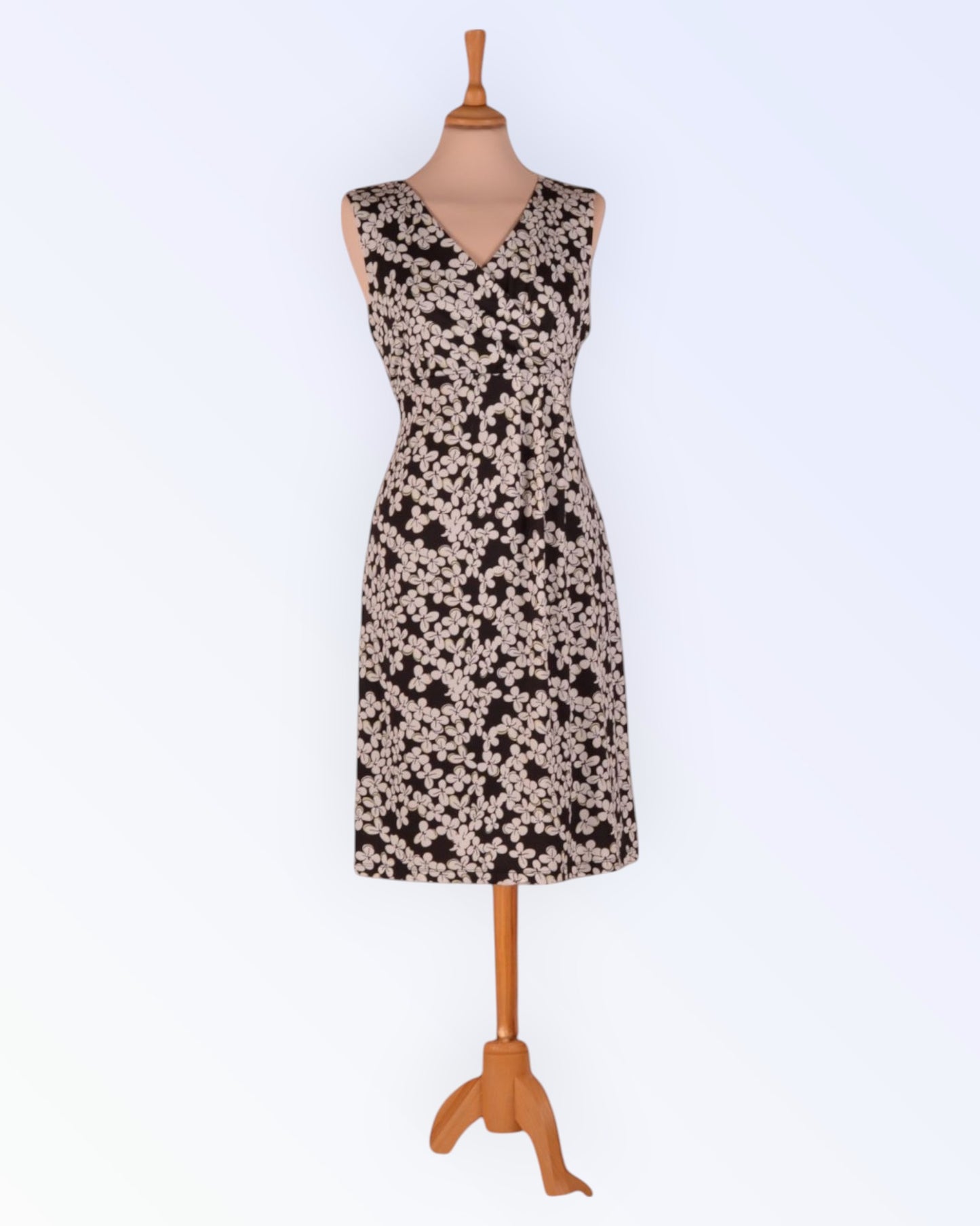 More&More black and white knit dress
