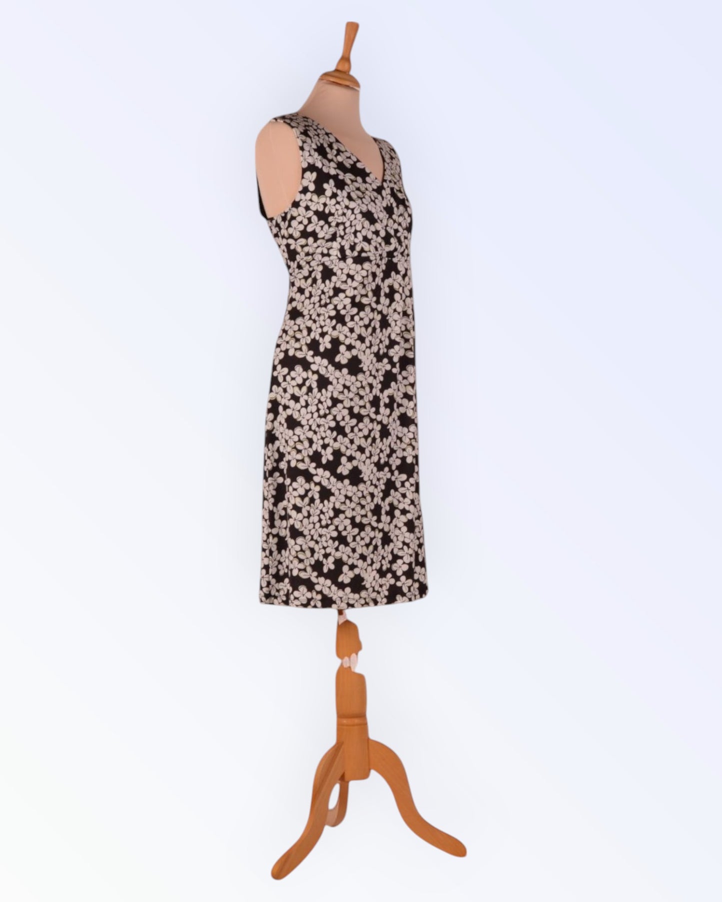 More&More black and white knit dress