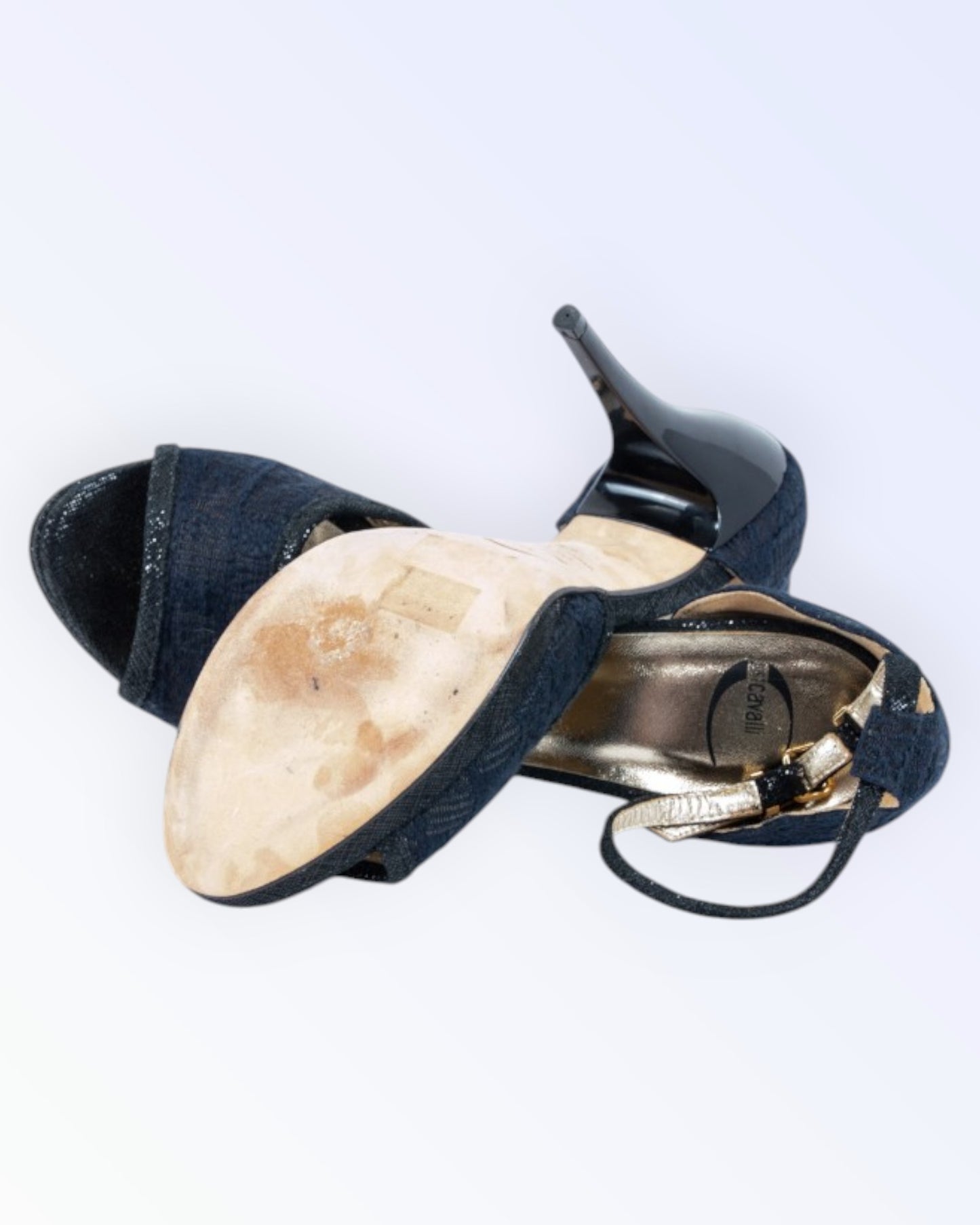 Just Cavalli textile sandals