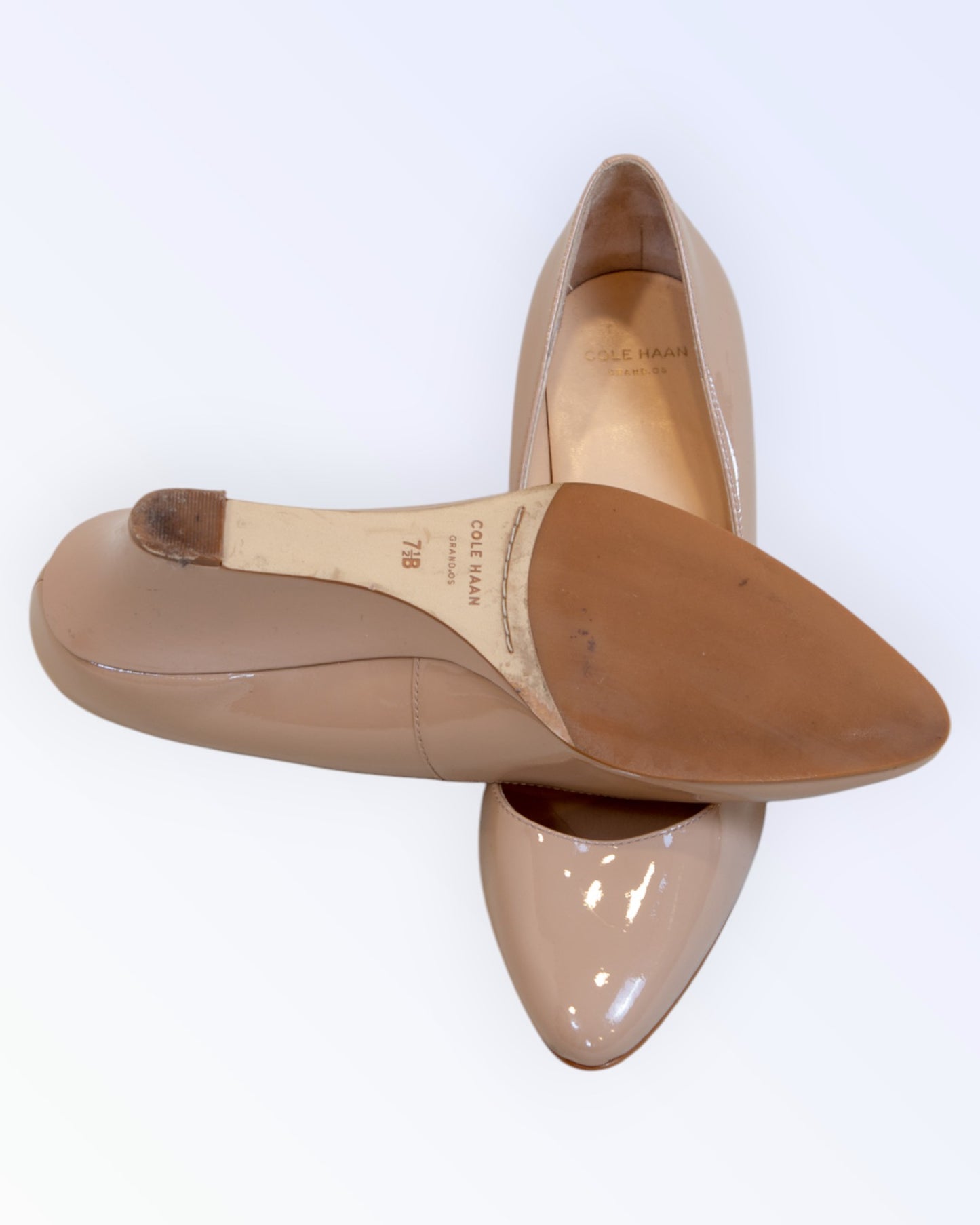 Cole Haan beežid lakk-kingad