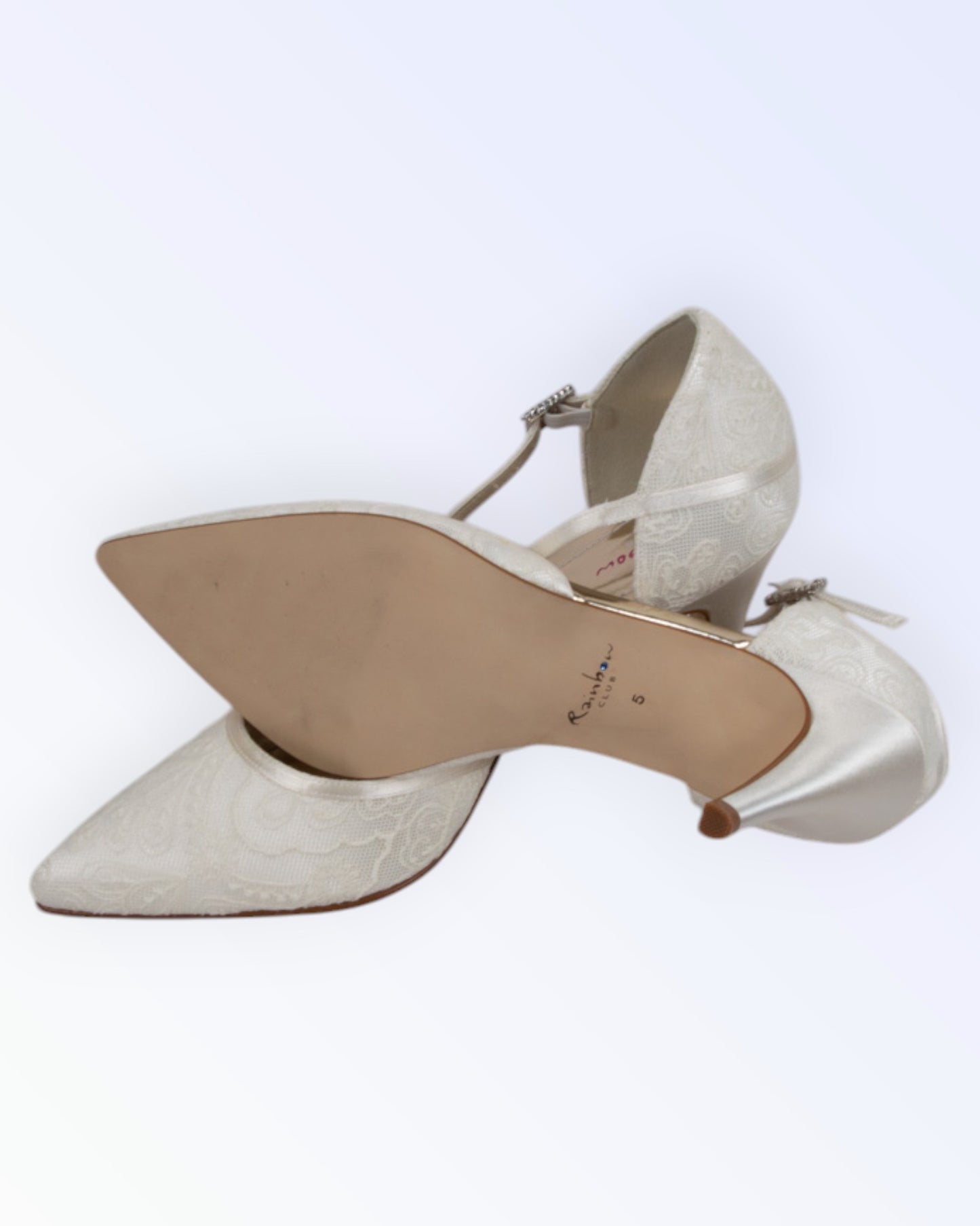 Rainbow wedding shoes