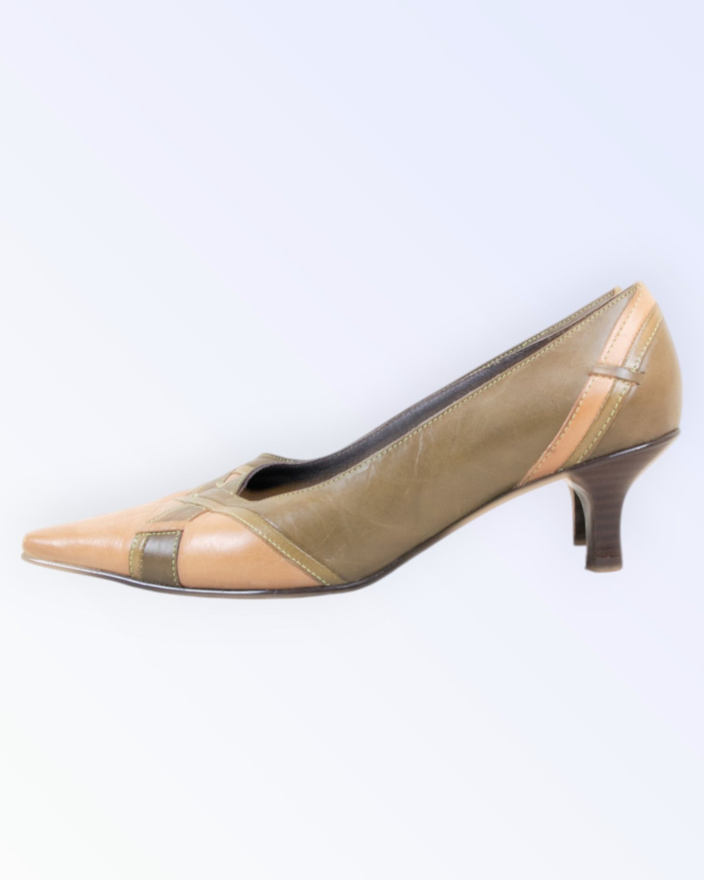 Capelli Rossi two-tone leather shoes