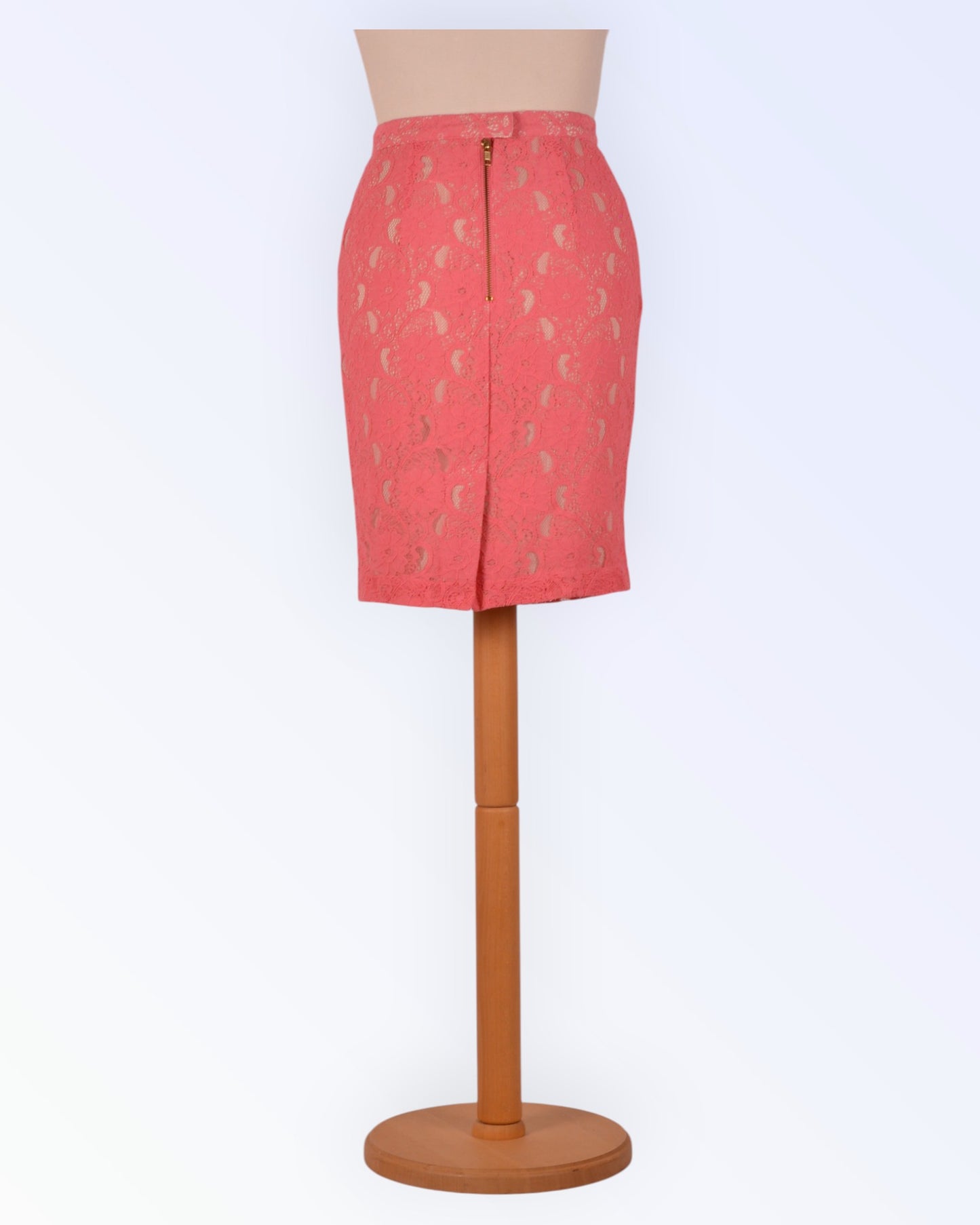 H&M Conscious*Collection pinkki pitsikynähame
