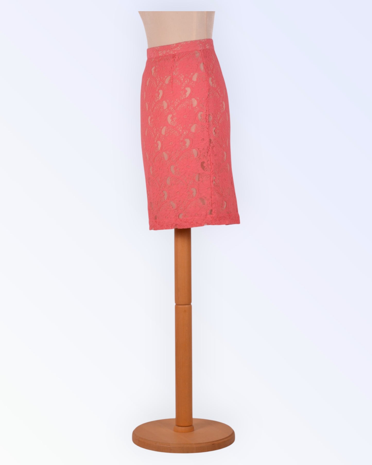 H&M Conscious*Collection pinkki pitsikynähame