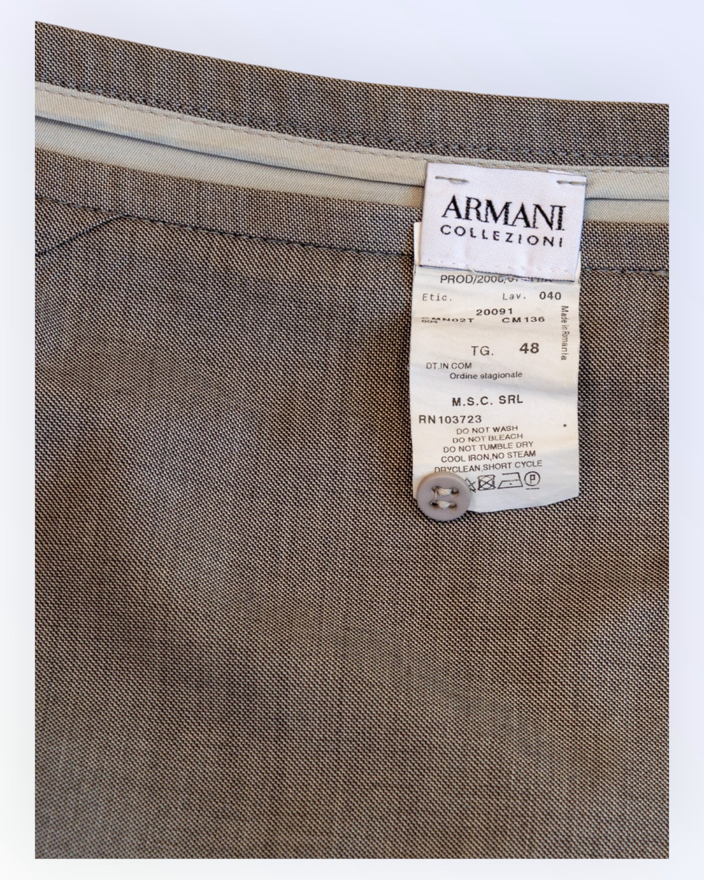 Armani Collezioni klassikaline seelik
