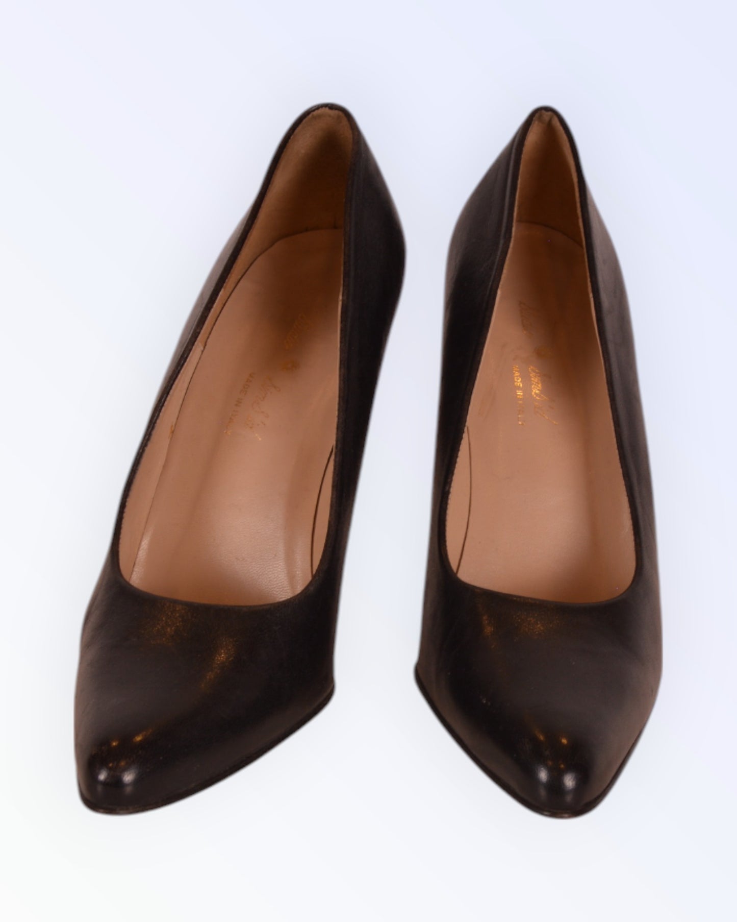 Studio Sims'id black leather shoes