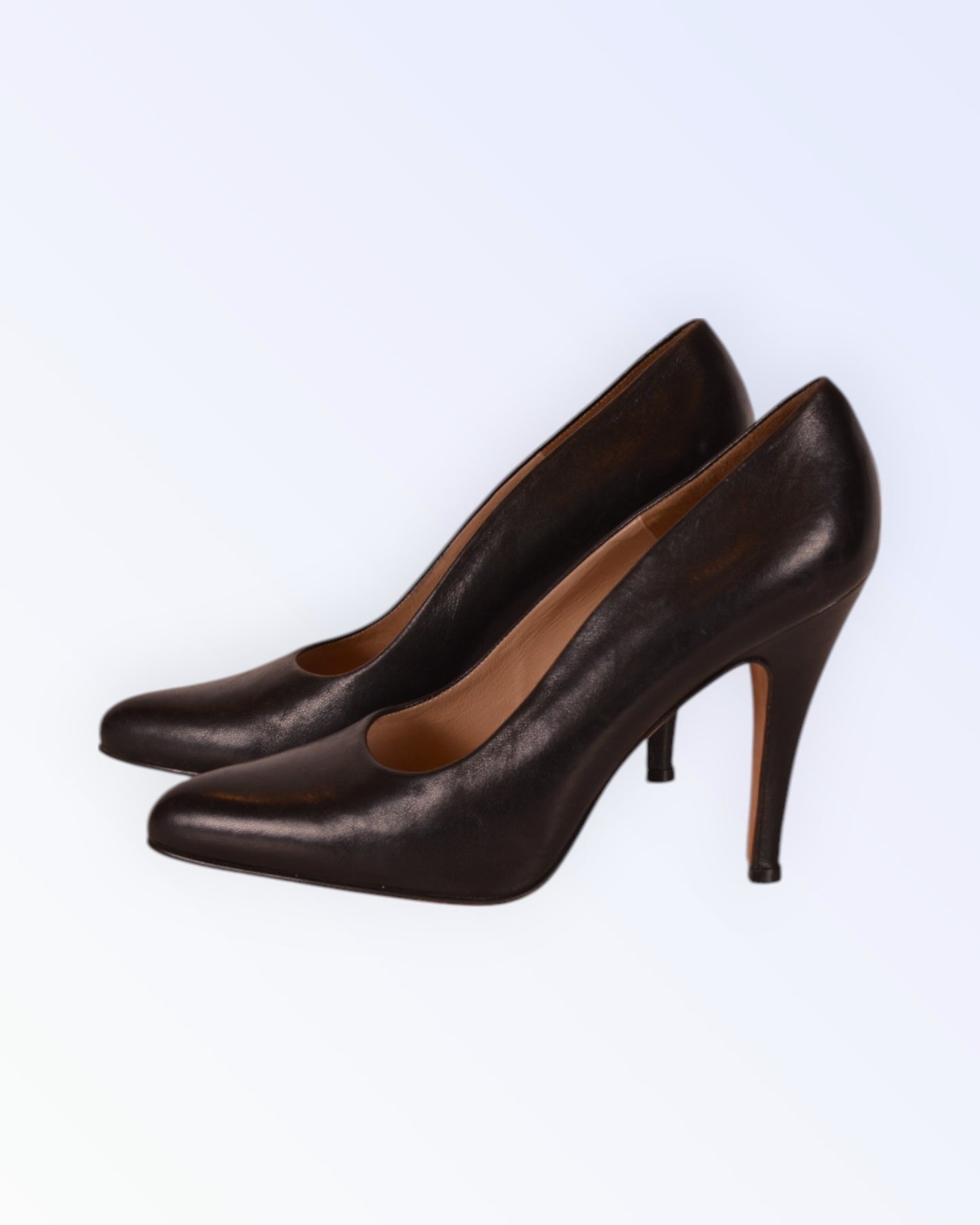 Studio Sims'id black leather shoes