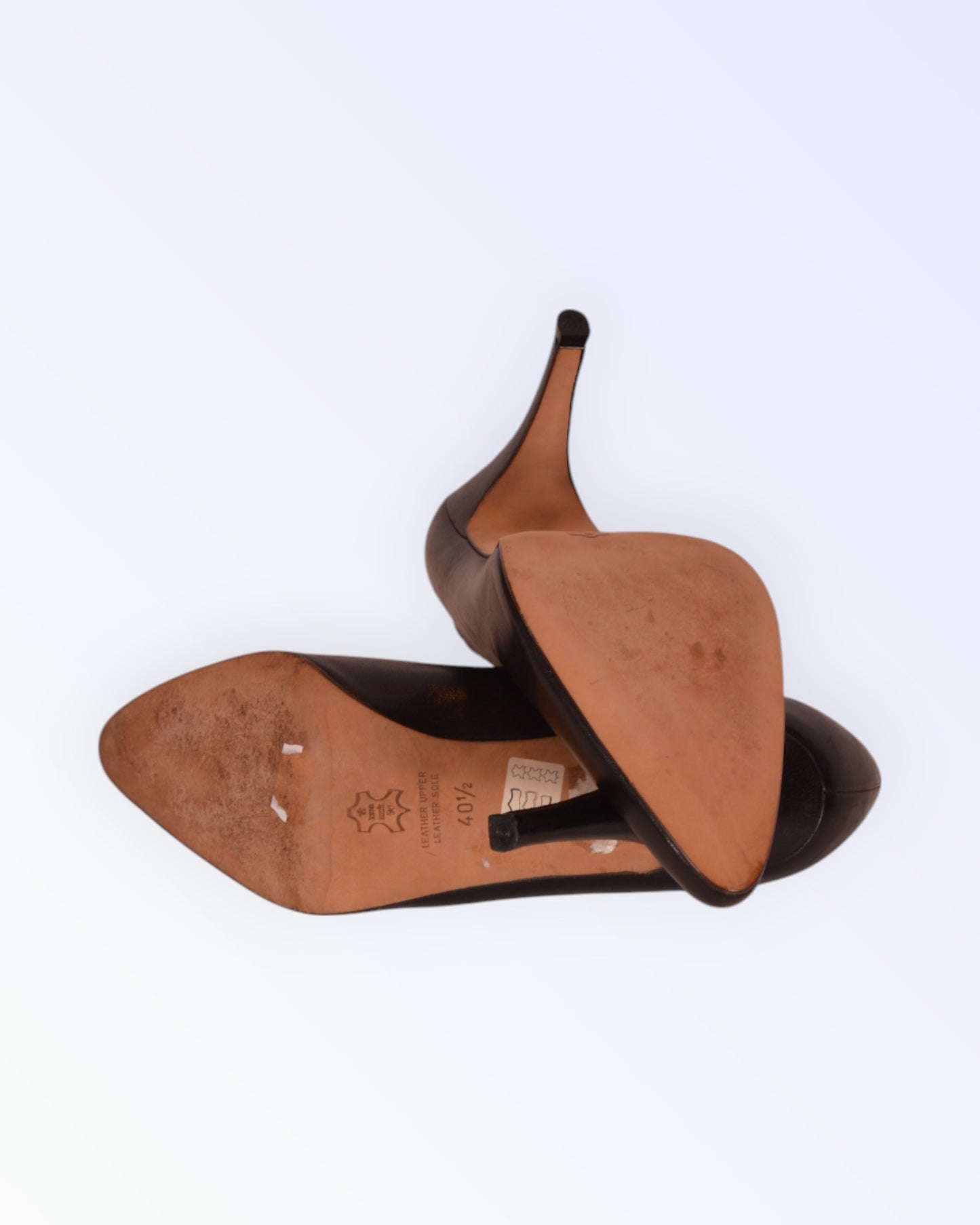 Studio Sims'id black leather shoes