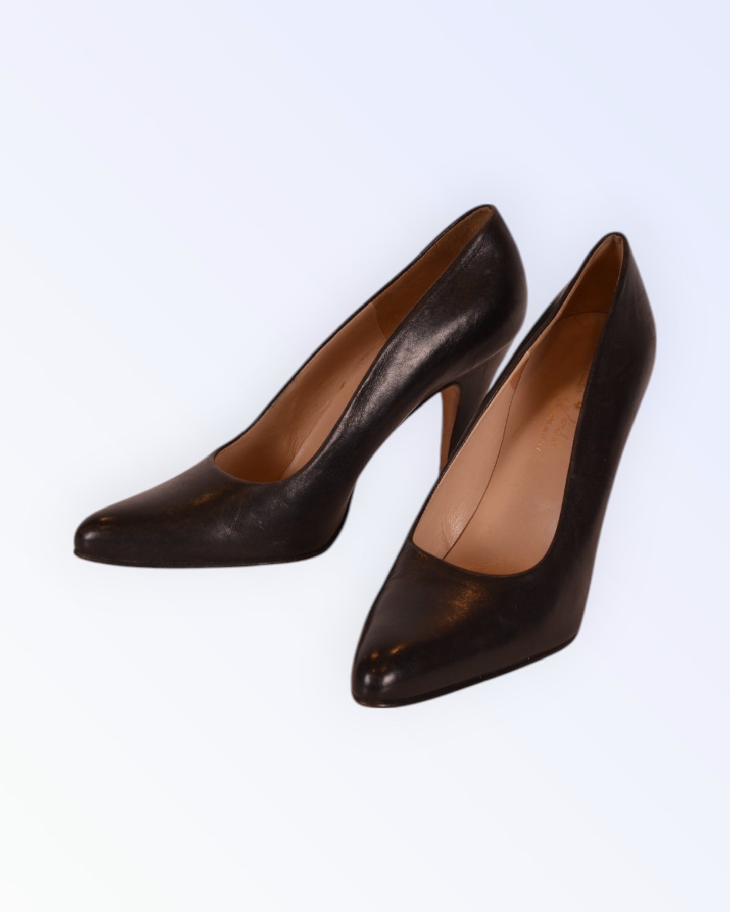 Studio Sims'id black leather shoes