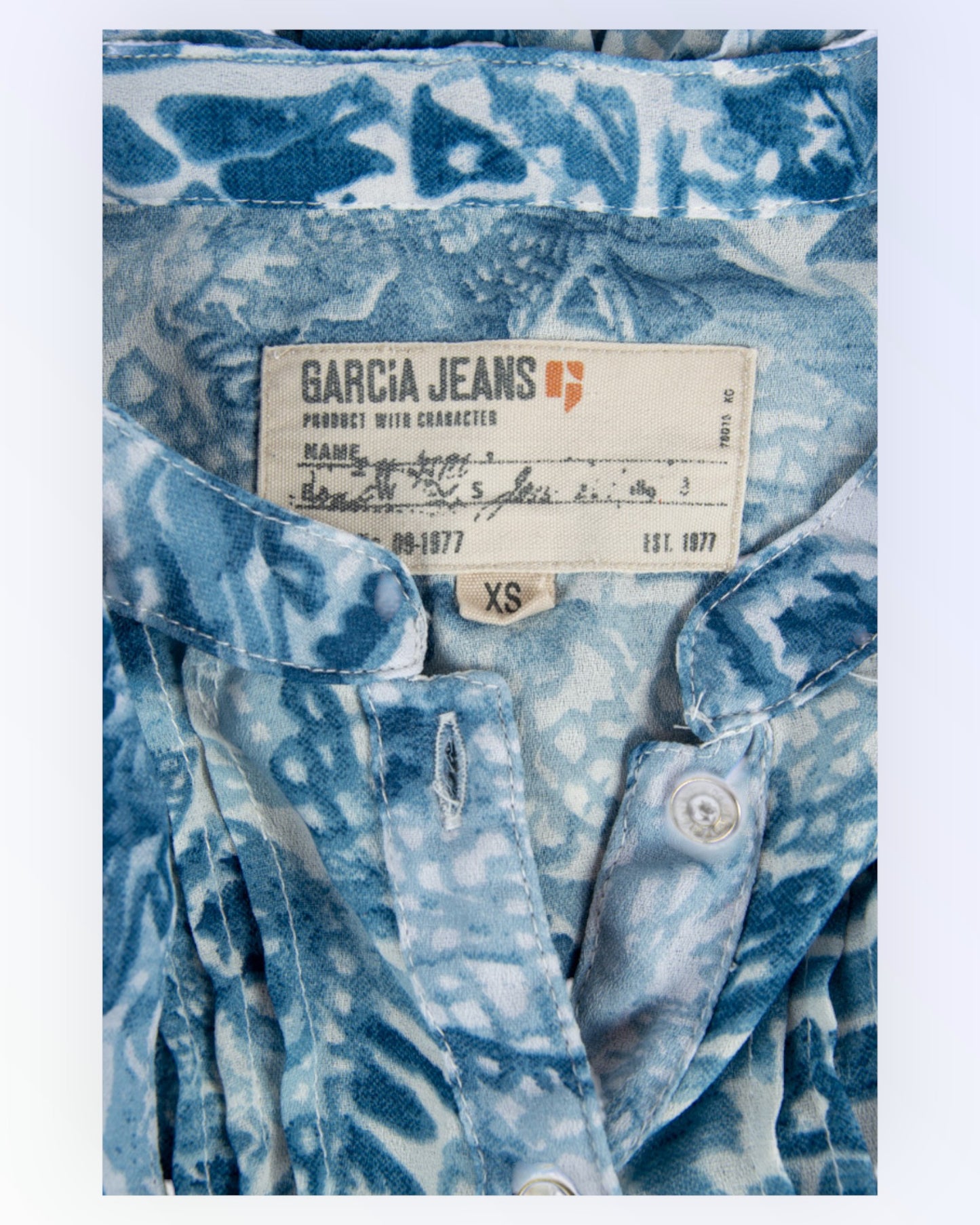 Garcia Jeans floral print summer blouse