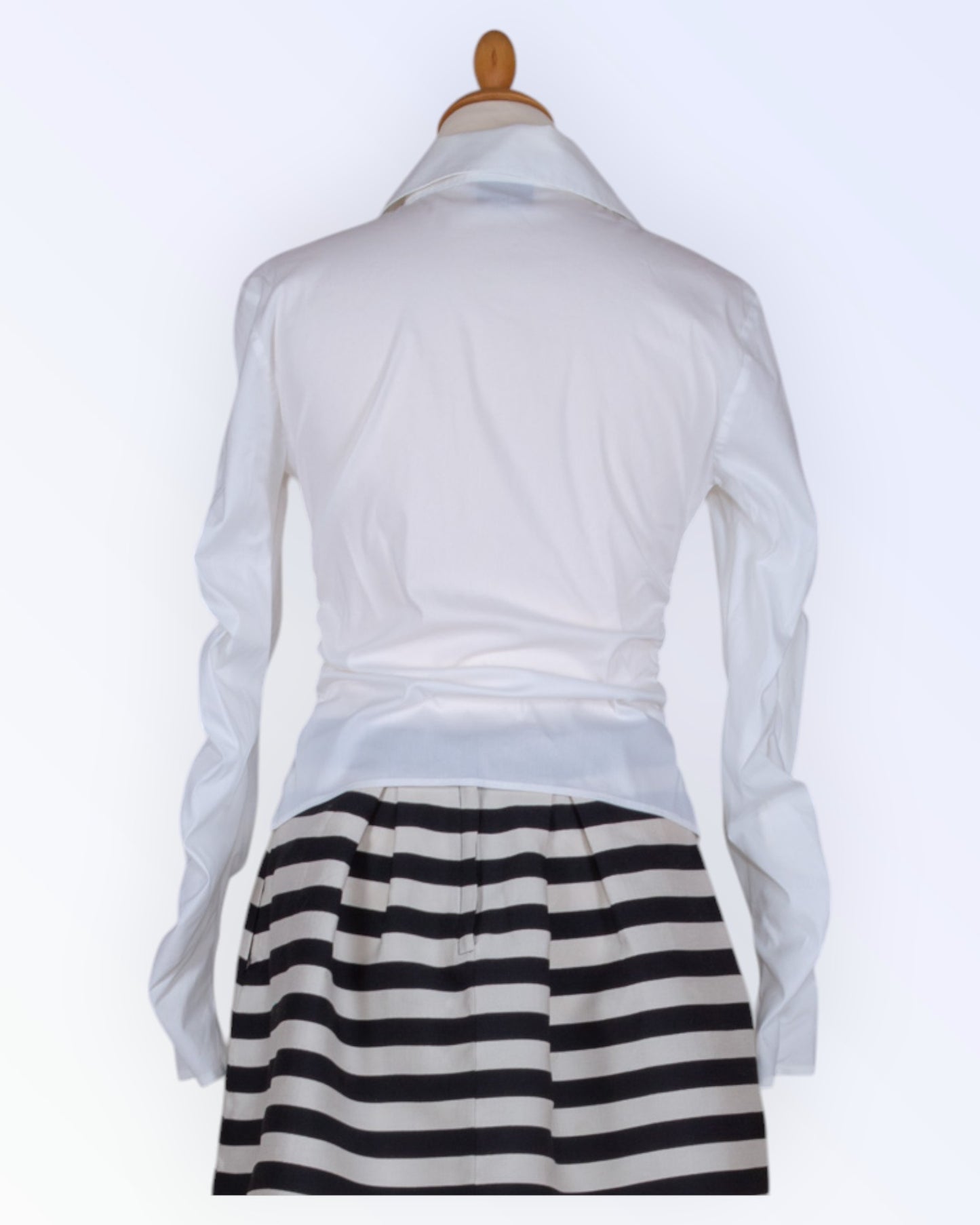 Trussardi Jeans valge sportlik pluus