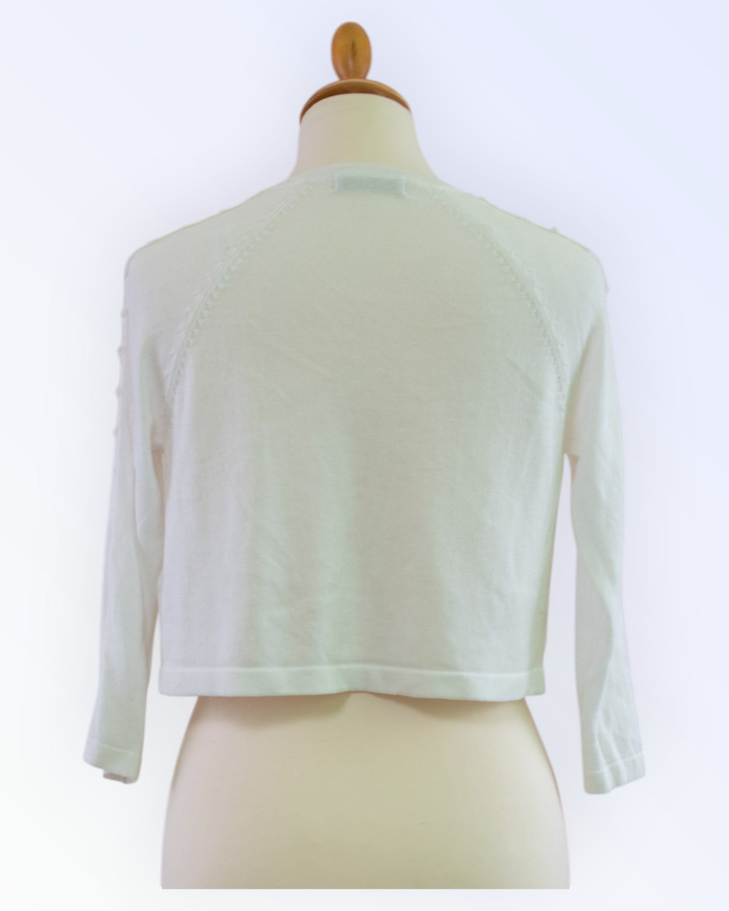 for one M&S white cardigan