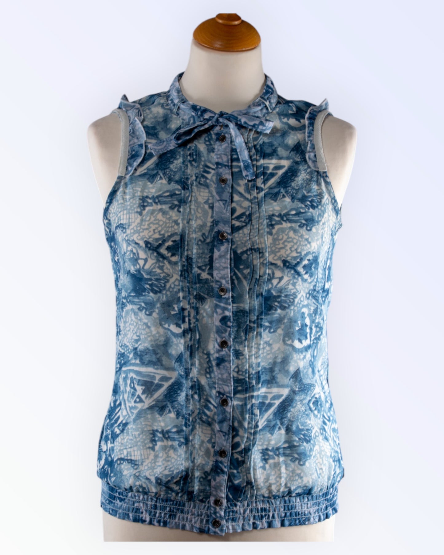 Garcia Jeans floral print summer blouse