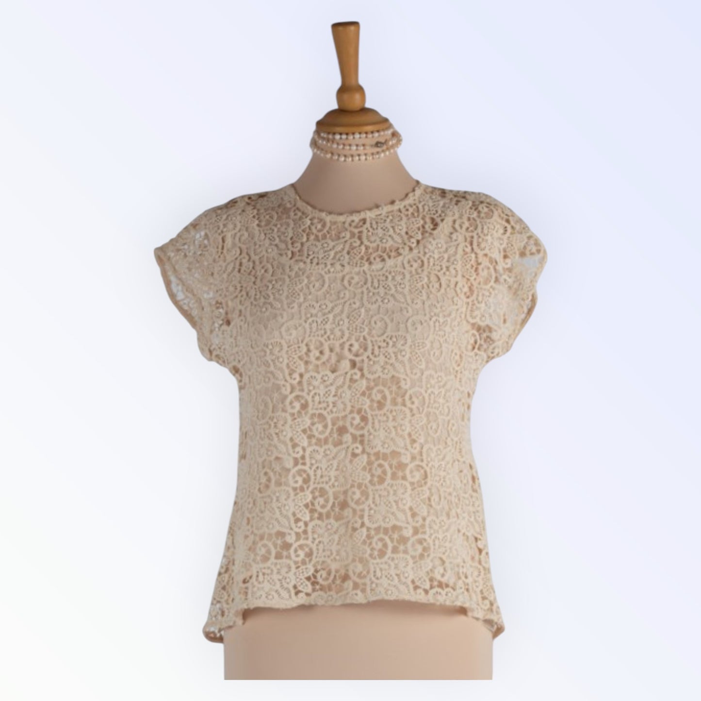 Zara Woman pitsiline top