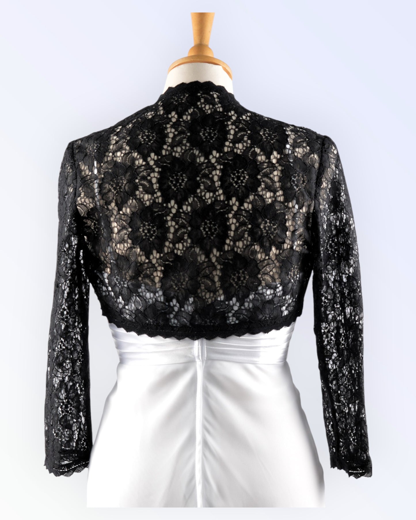 Black lace bolero
