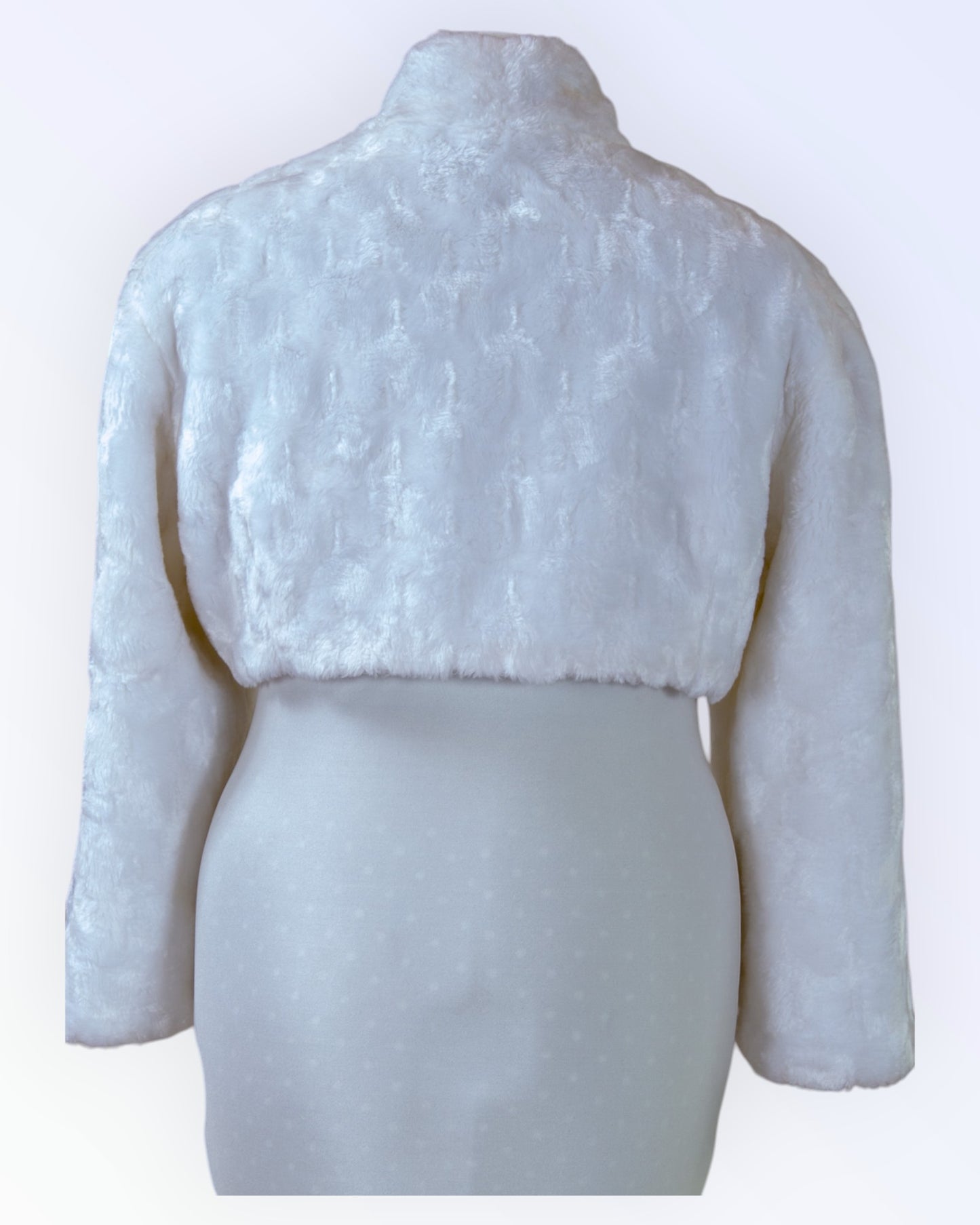 Faux fur jacket