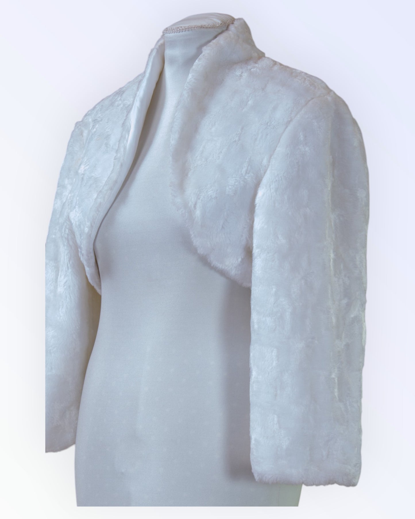 Faux fur jacket