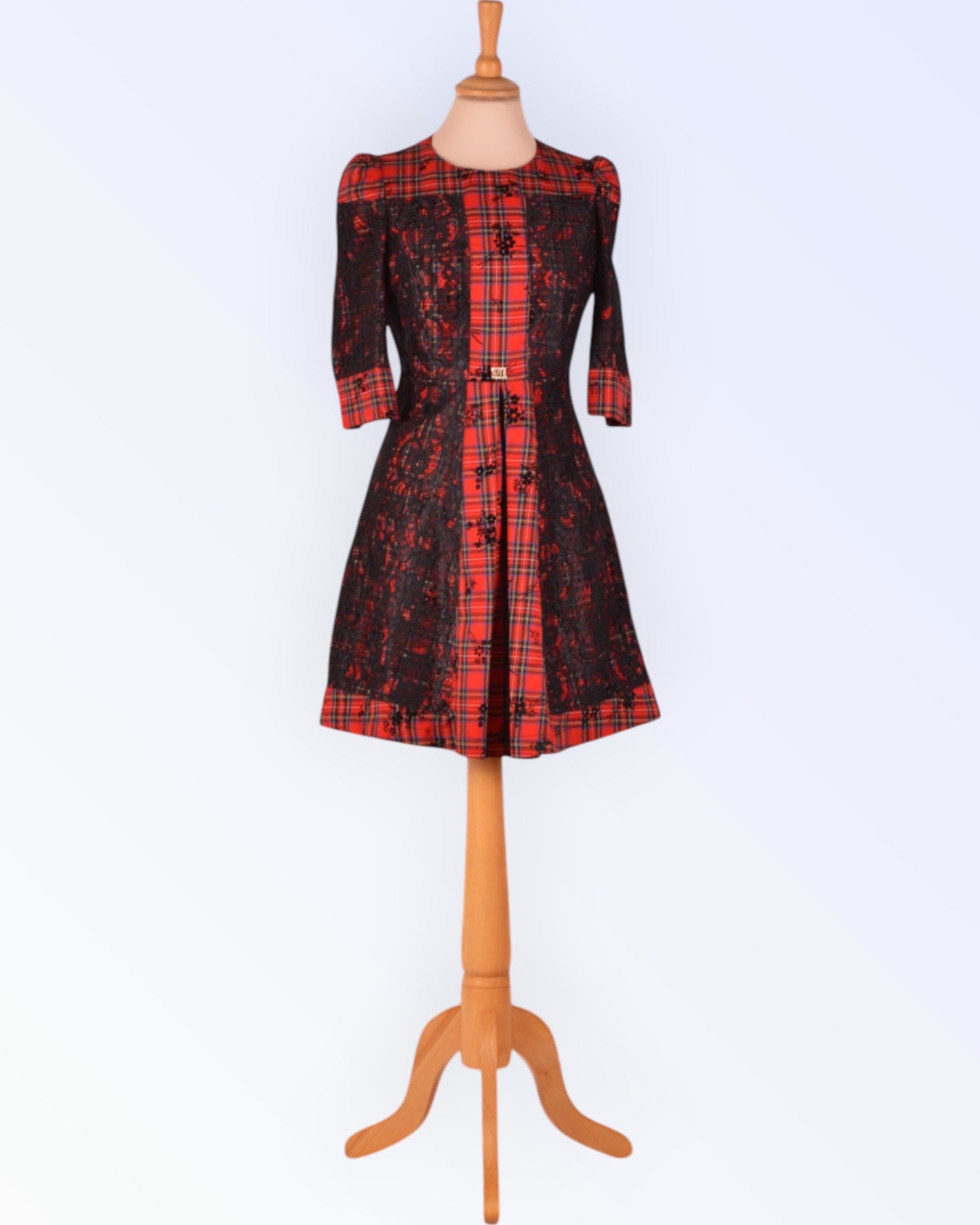 Roberta Biagi tartan dress