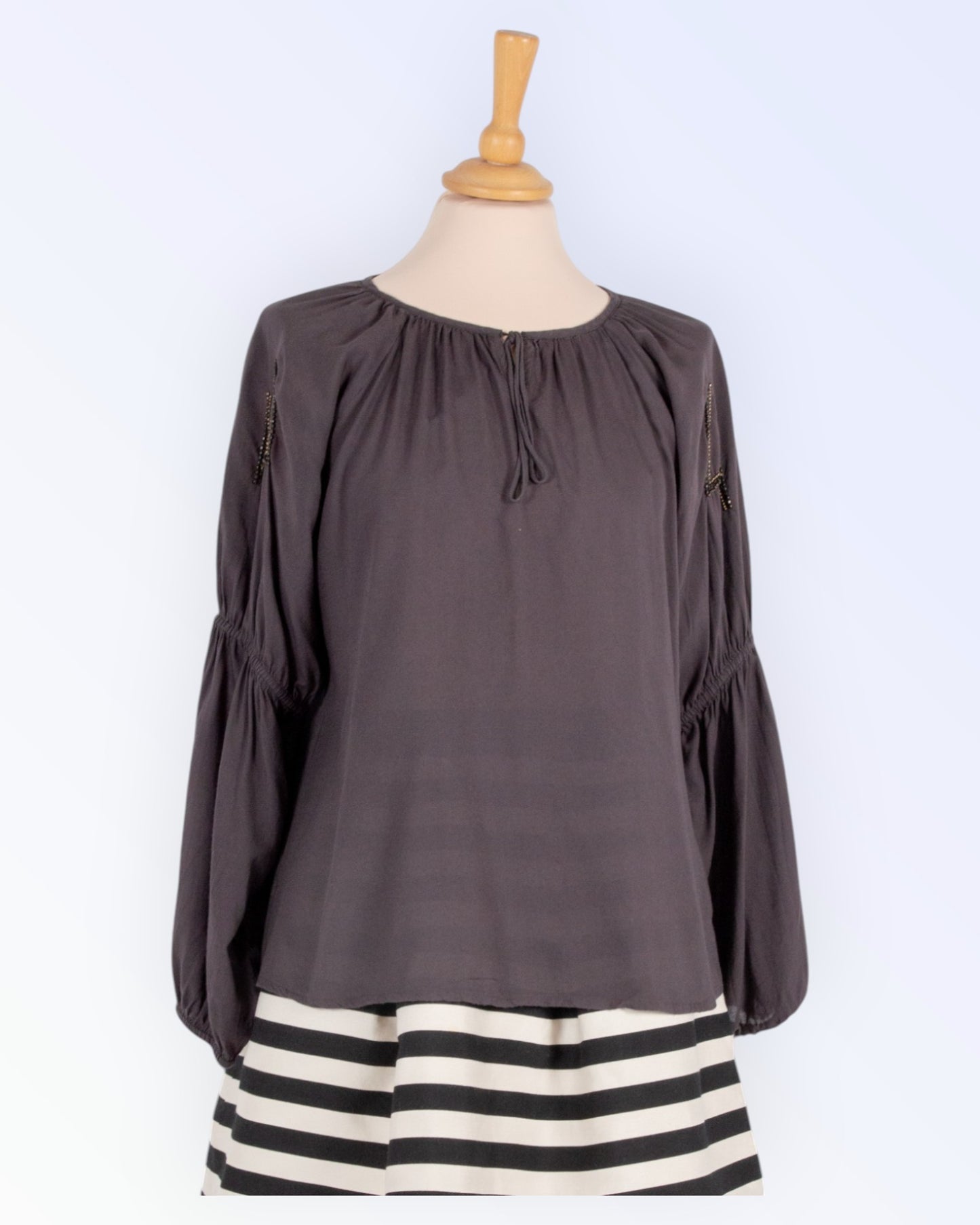 Denim Hunter loose-fitting viscose blouse