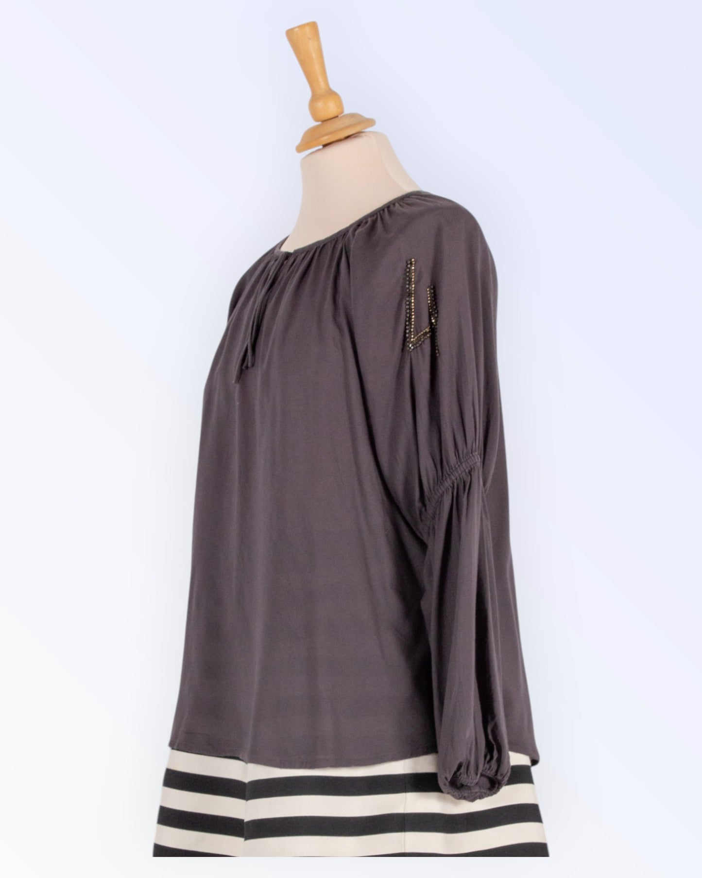Denim Hunter loose-fitting viscose blouse