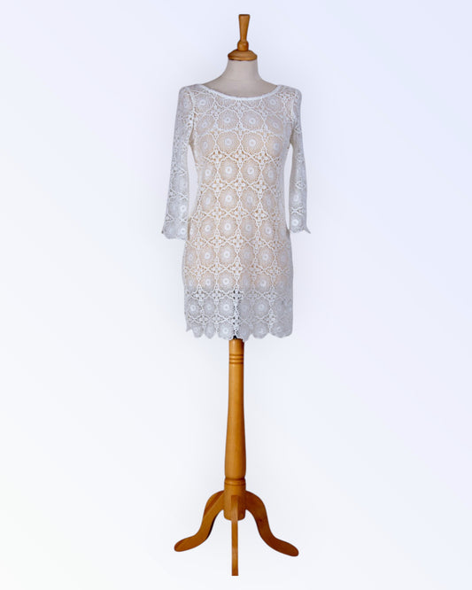 H&M valge pitsist tuunika