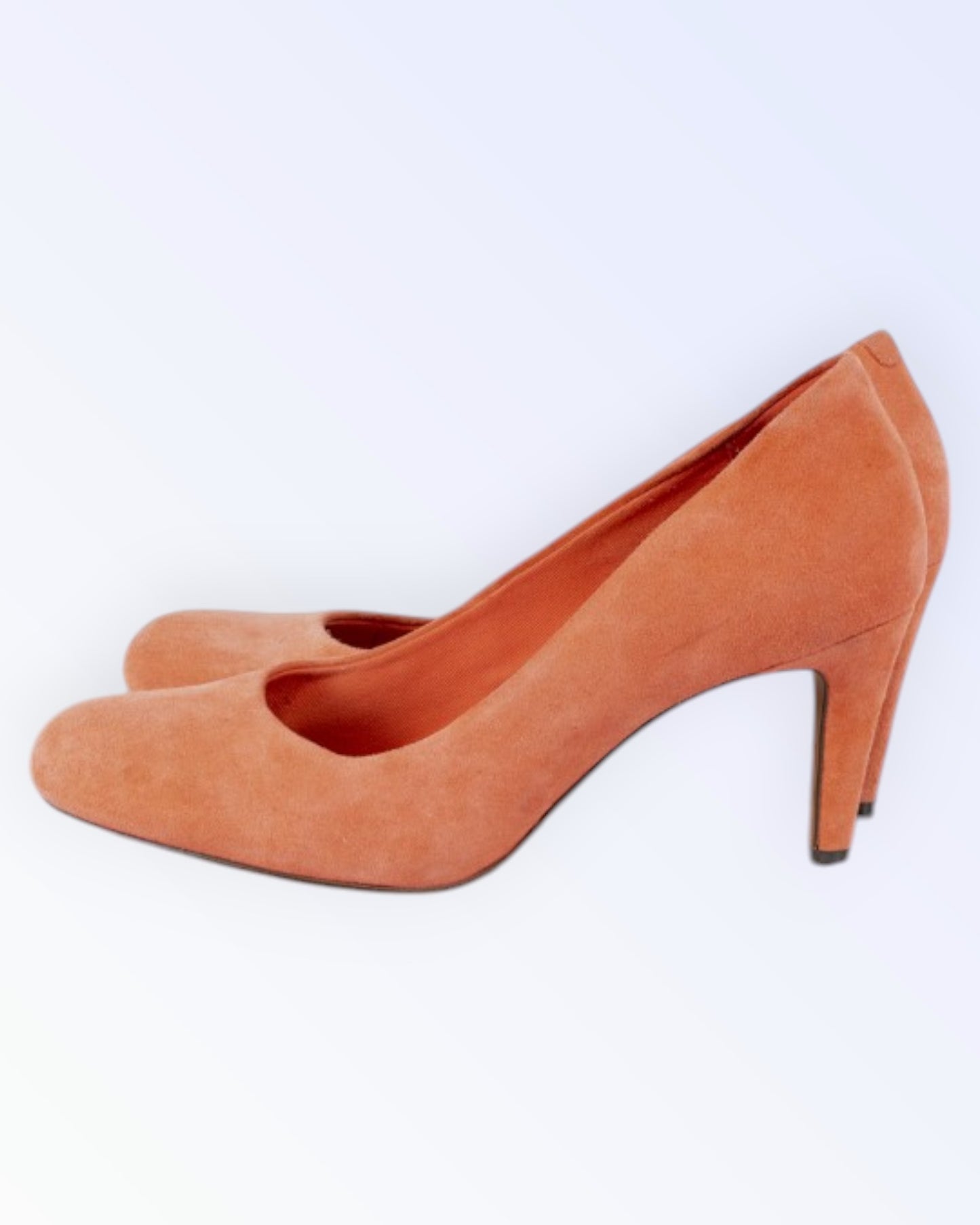 Clarks peach shoes